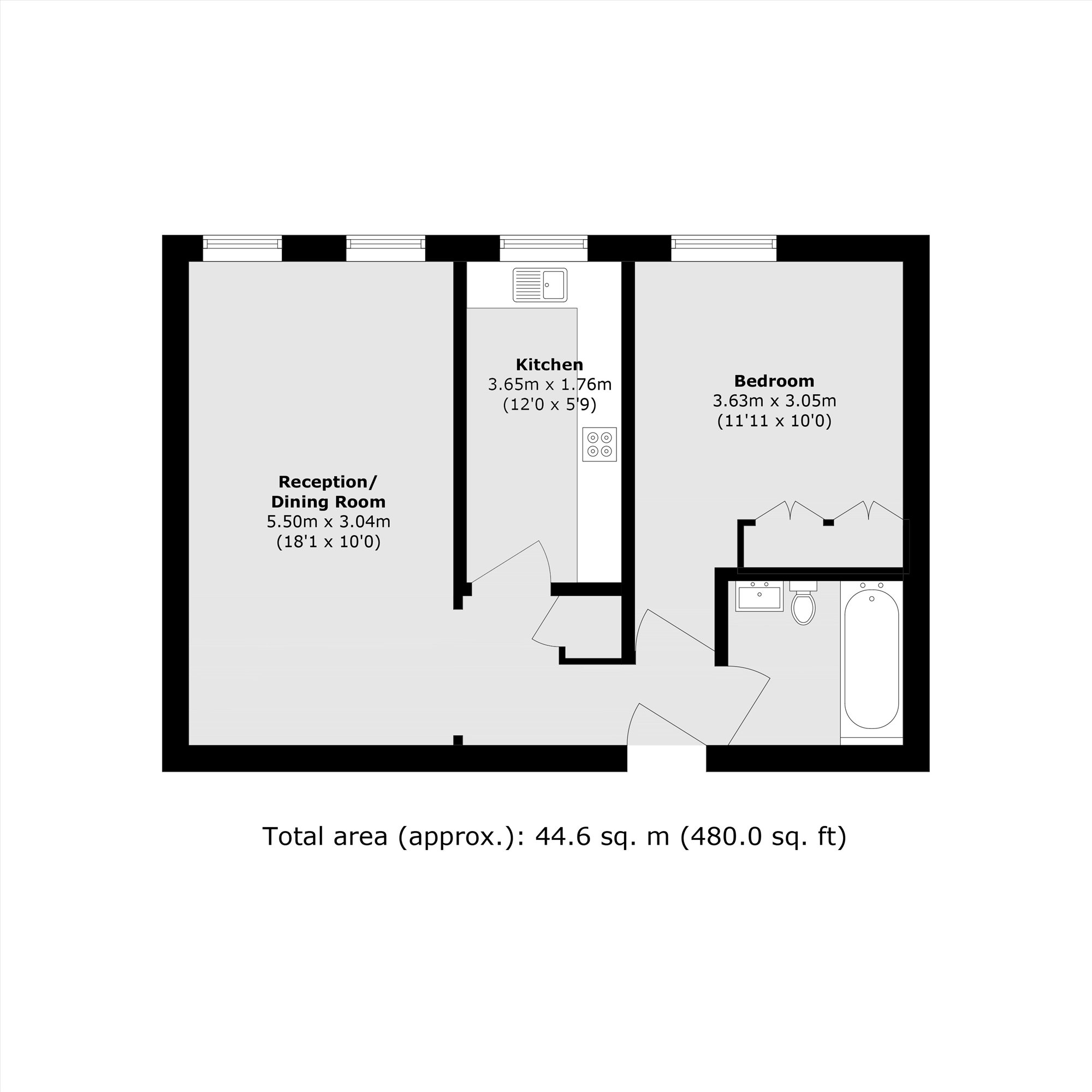 28 St Pauls View Apartments, 15, Amwell Street, London floorplan