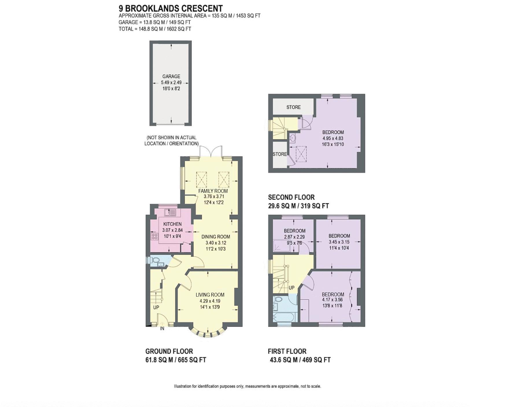 Brooklands Crescent, Sheffield floorplan