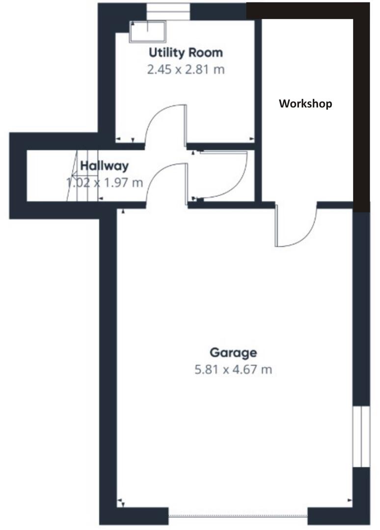 71, Old Evanton Road, Dingwall floorplan