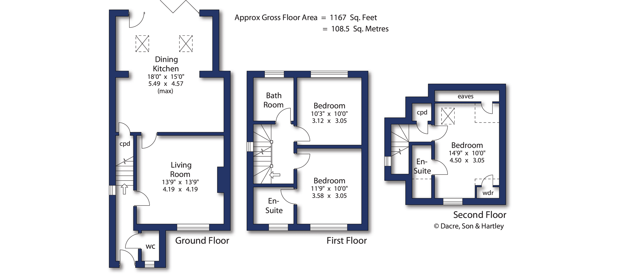 94, Newlands, Pudsey floorplan