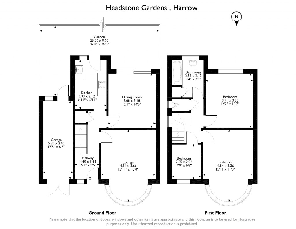 3 Bedrooms Semi-detached house for sale in Headstone Gardens, North Harrow, Harrow HA2