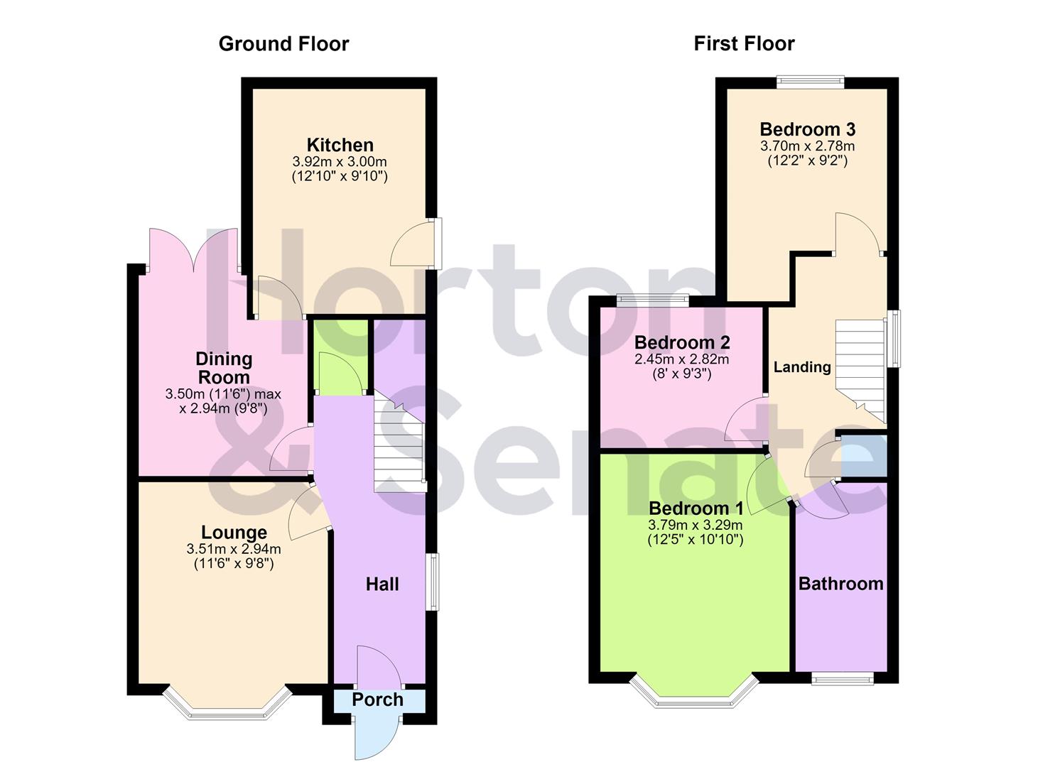154, Parkdale Road, Birmingham floorplan