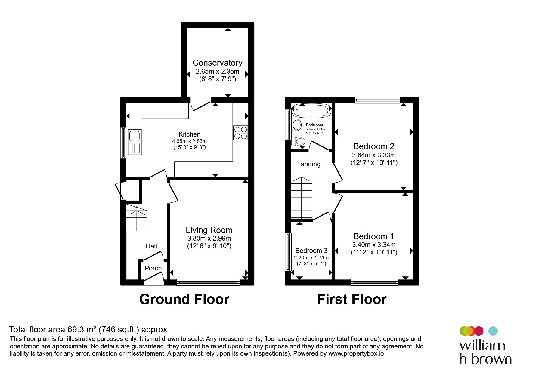 412, Kirkstall Road, Leeds floorplan