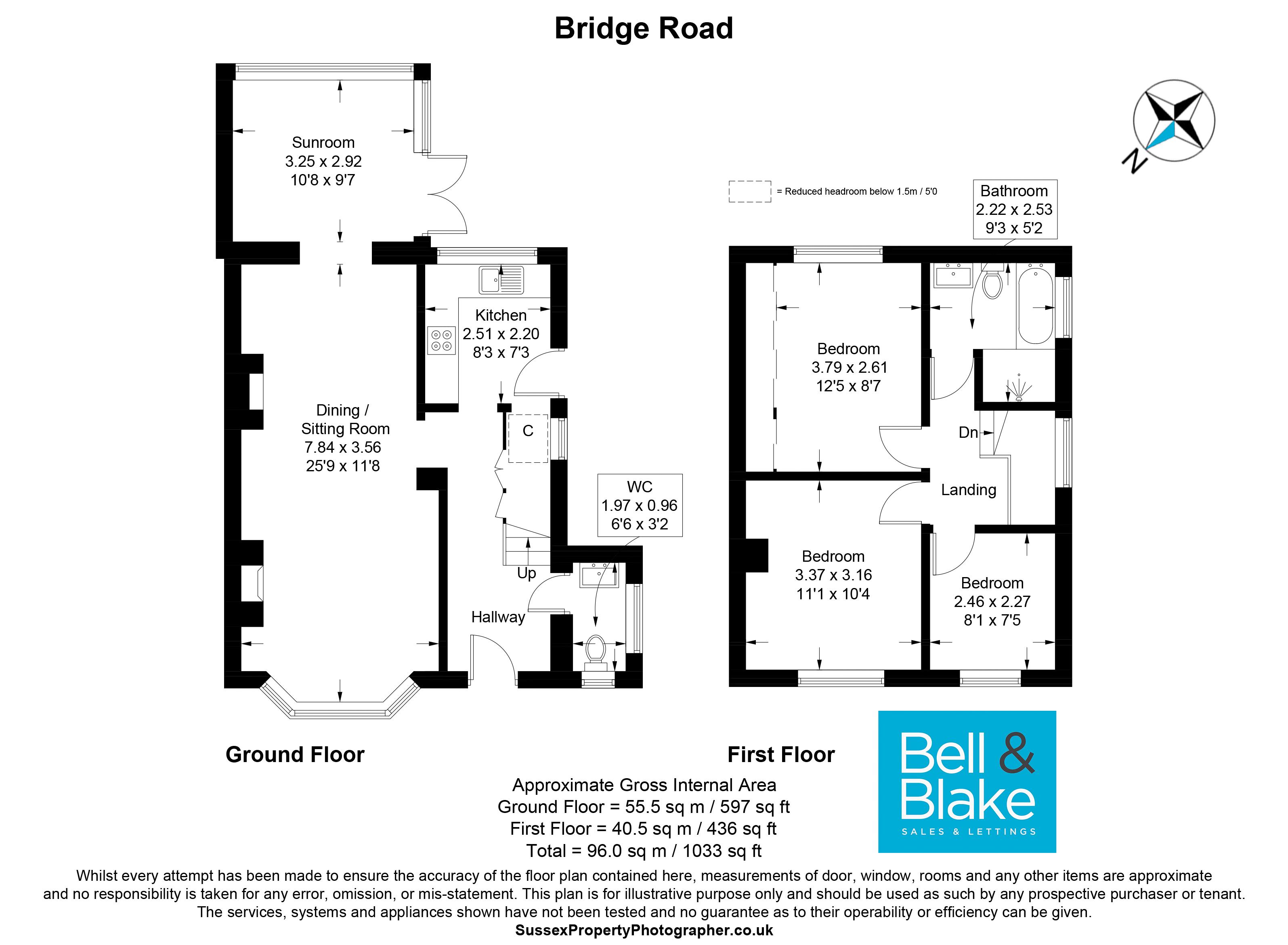 1, Bridge Road, Chichester floorplan