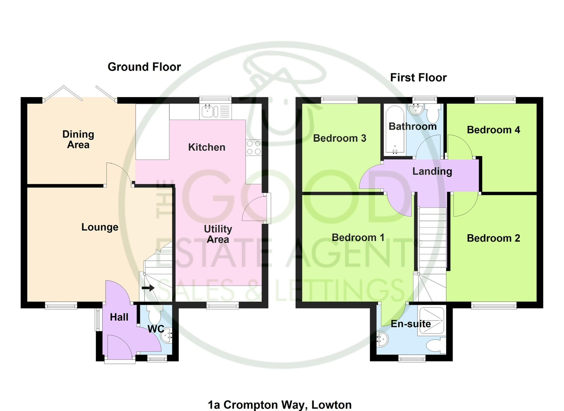 1A, Crompton Way, Warrington floorplan