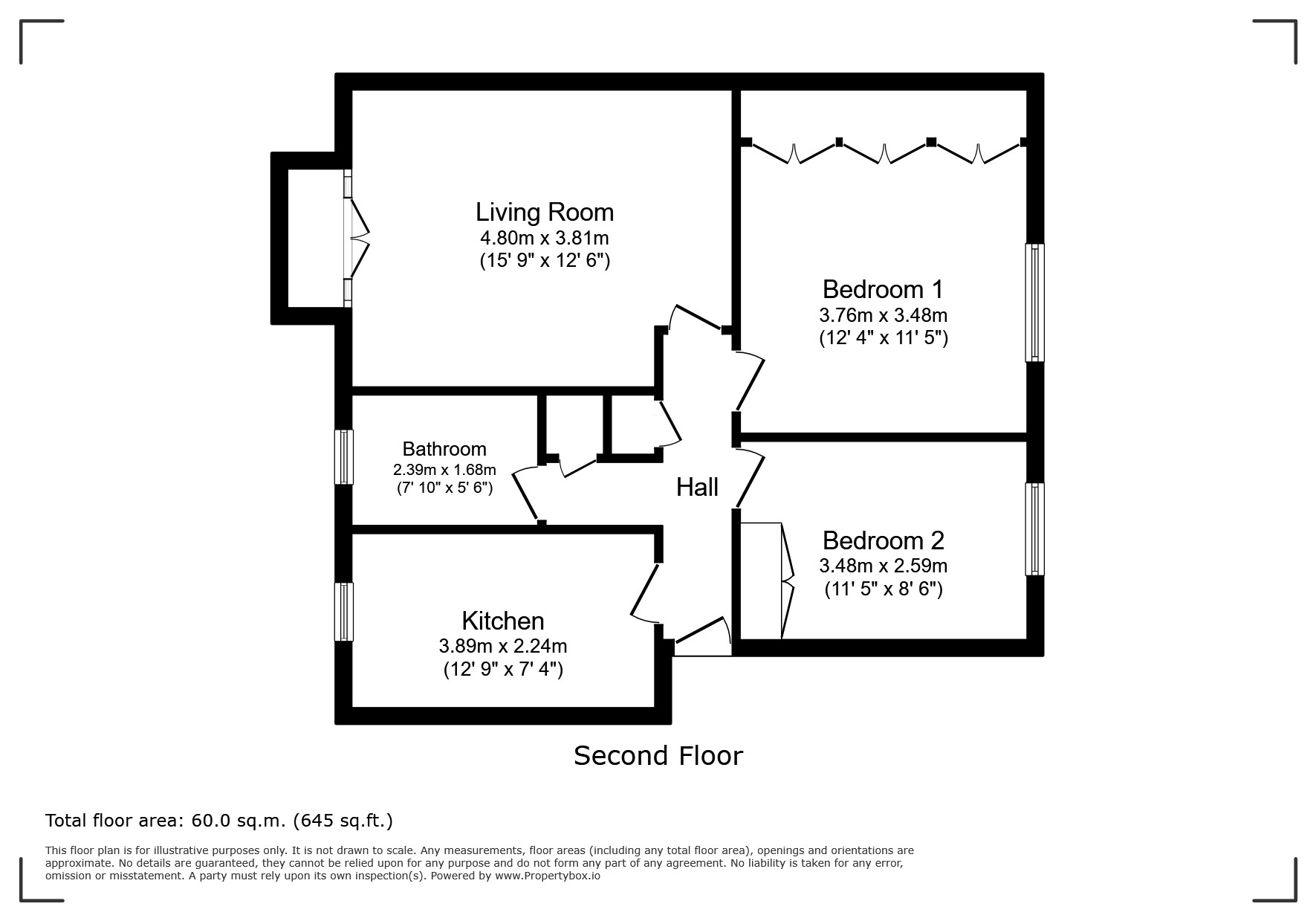 Tadburn Road, Hampshire floorplan