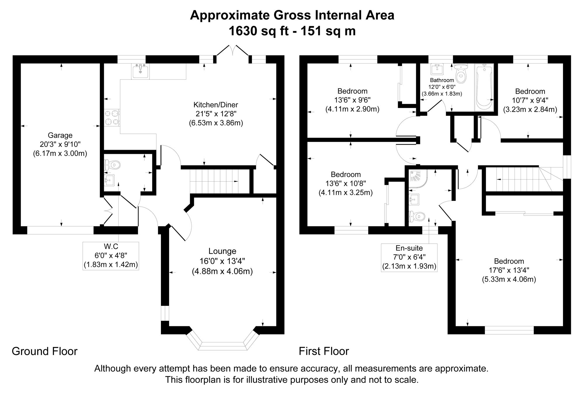 6 Devana Gardens, Chester floorplan