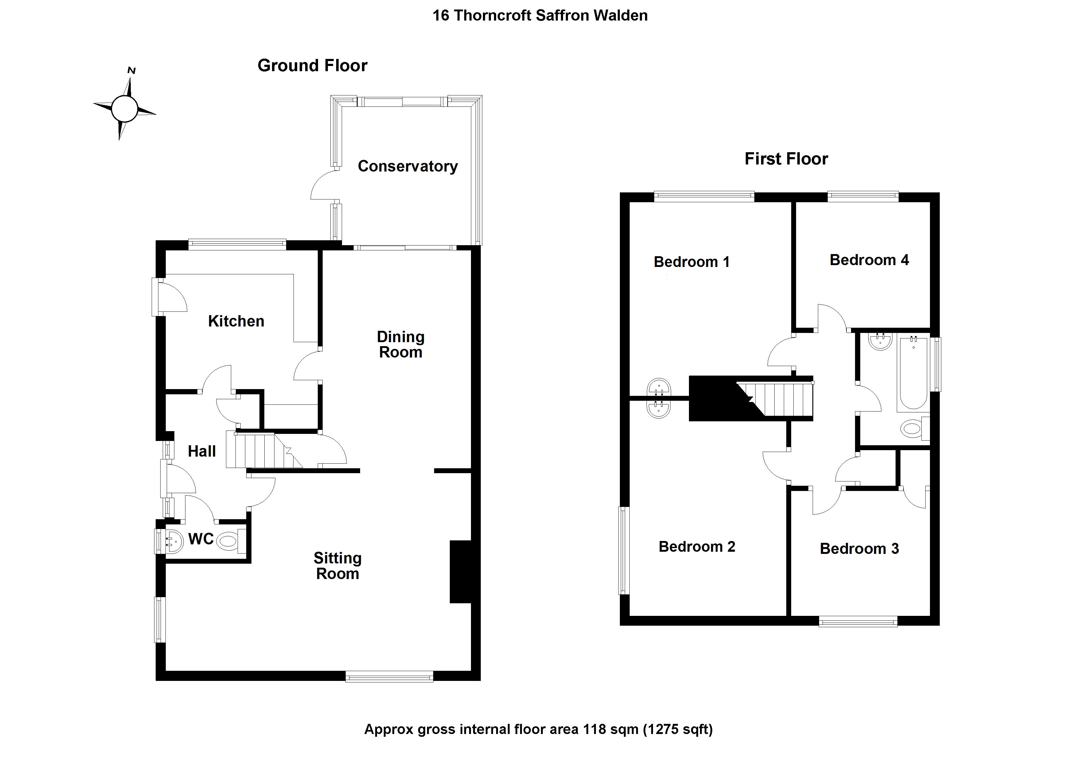 4 Bedrooms Detached house for sale in Thorncroft, Saffron Walden, Essex CB10