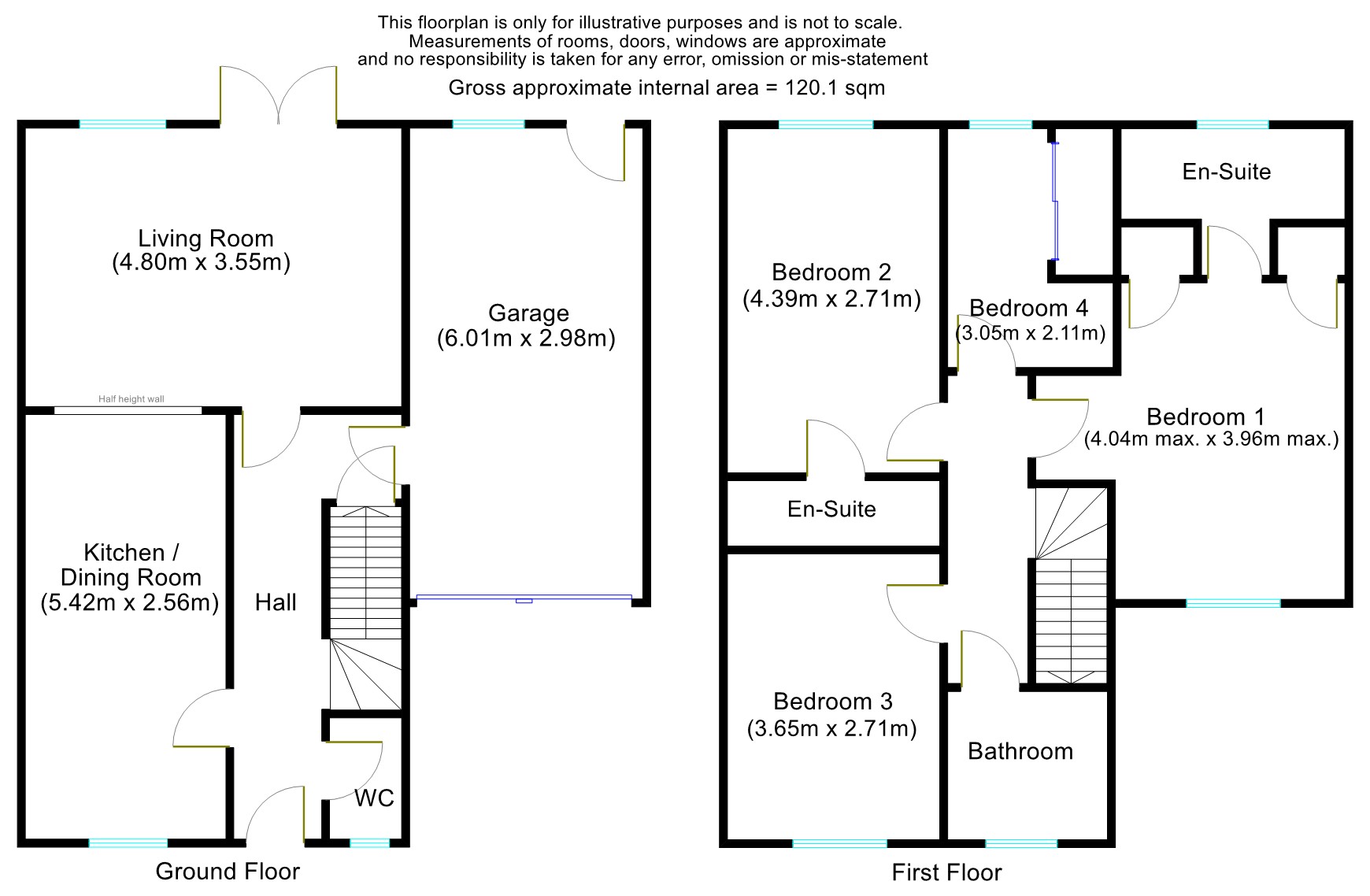 5 Oakeley Vale, Bursledon, Southampton floorplan