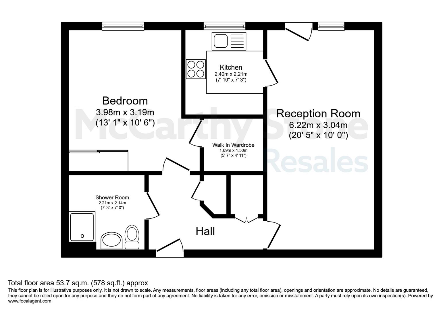 10 Le Jardin, Station Road, Letchworth Garden City floorplan