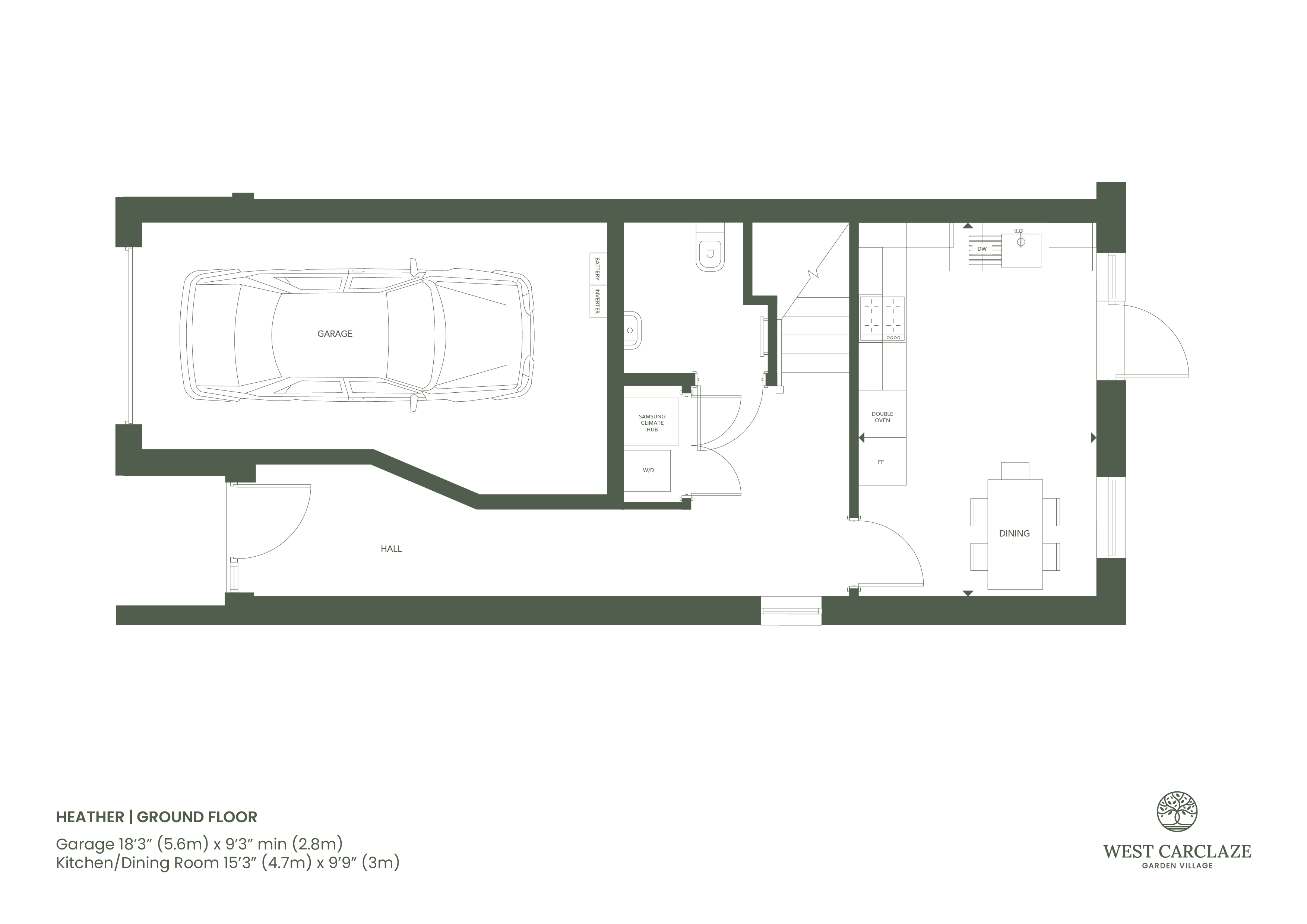 The Heather,, The Heather - West Carclaze Garden Village, Cornwall floorplan