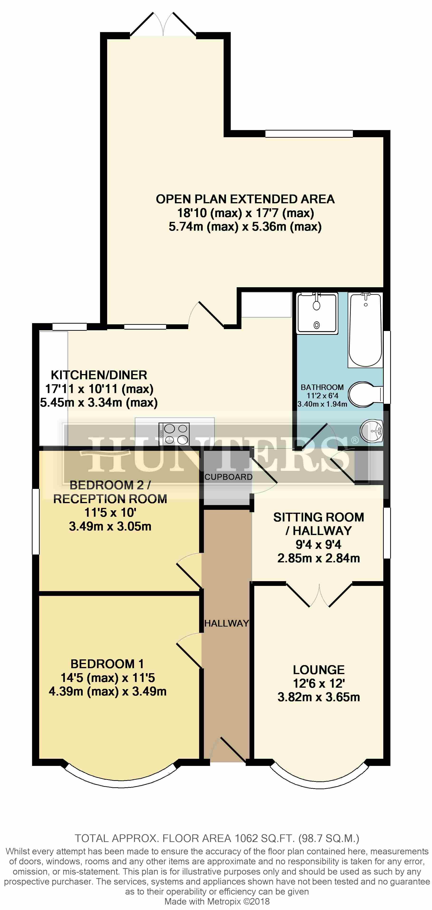 3 Bedrooms Detached bungalow for sale in Scotter Road, Scunthorpe, North Lincolnshire DN15