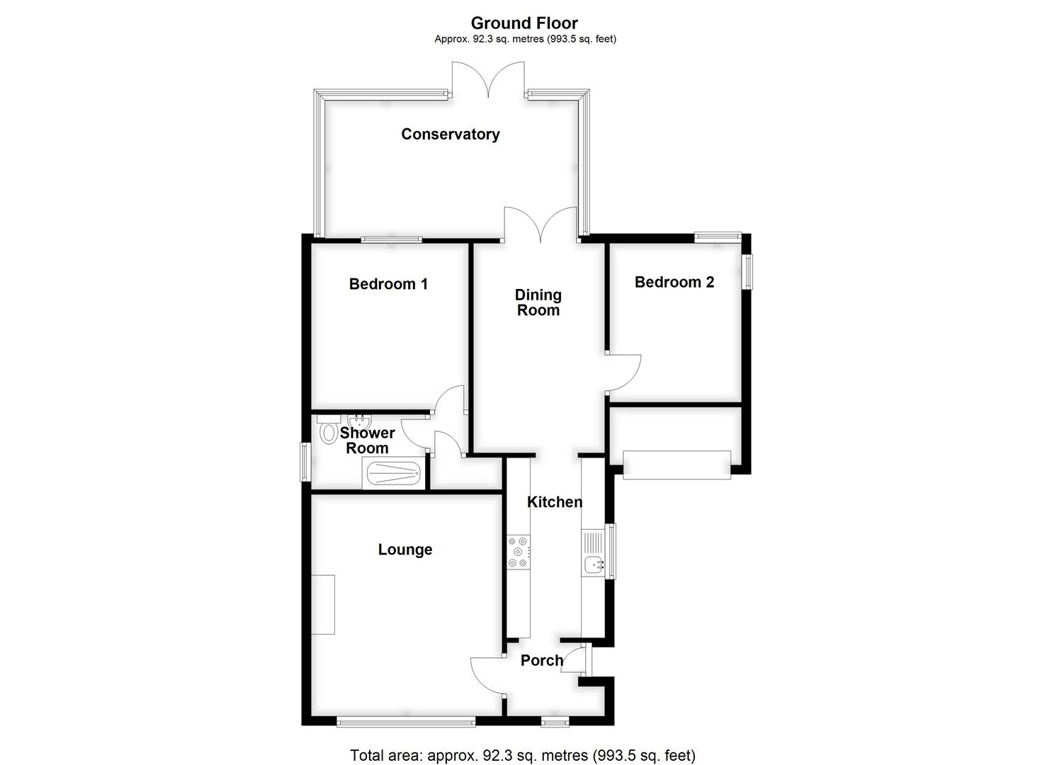 6, Primrose Crescent, Spalding floorplan