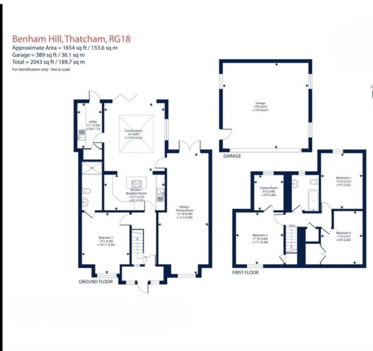 236, Benham Hill, Thatcham floorplan