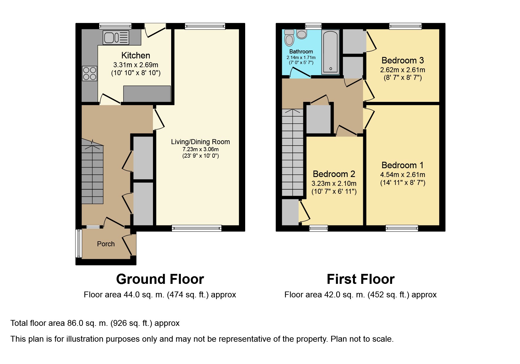 Smithton Park, Smithton, Inverness IV2, 3 bedroom end terrace house for sale 56392429