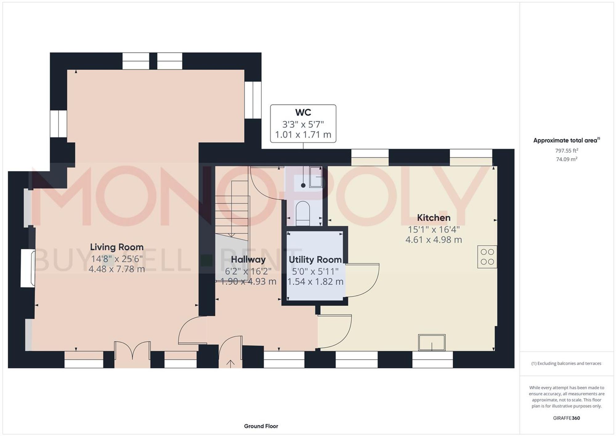 Mount Alyn Cottage Croeshowell Hill, Wrexham floorplan