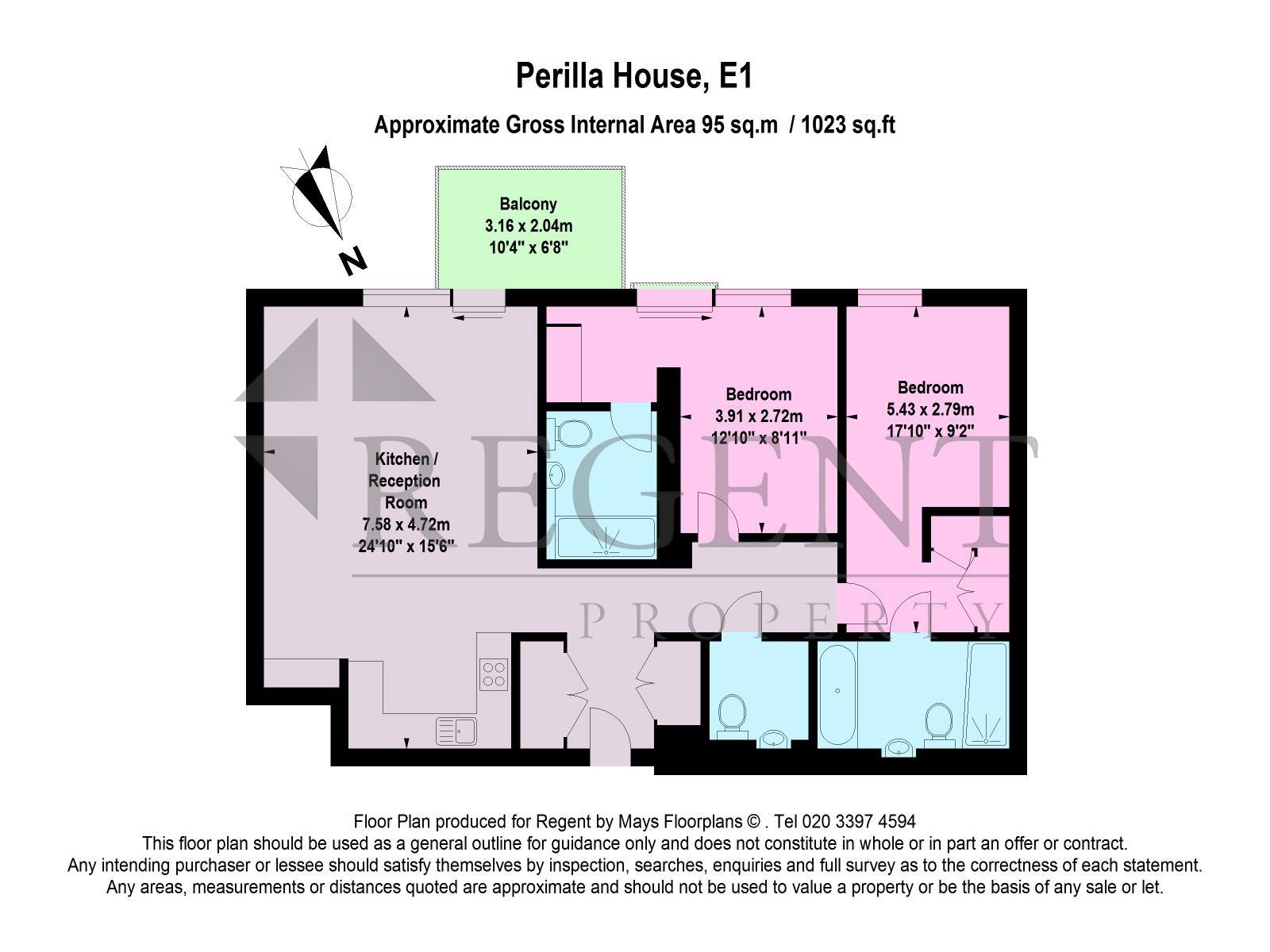 2 Bedrooms Flat to rent in Stable Walk, London E1