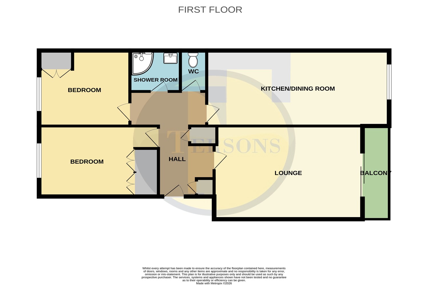 11, Redlands Court, London Road, River, Dover floorplan