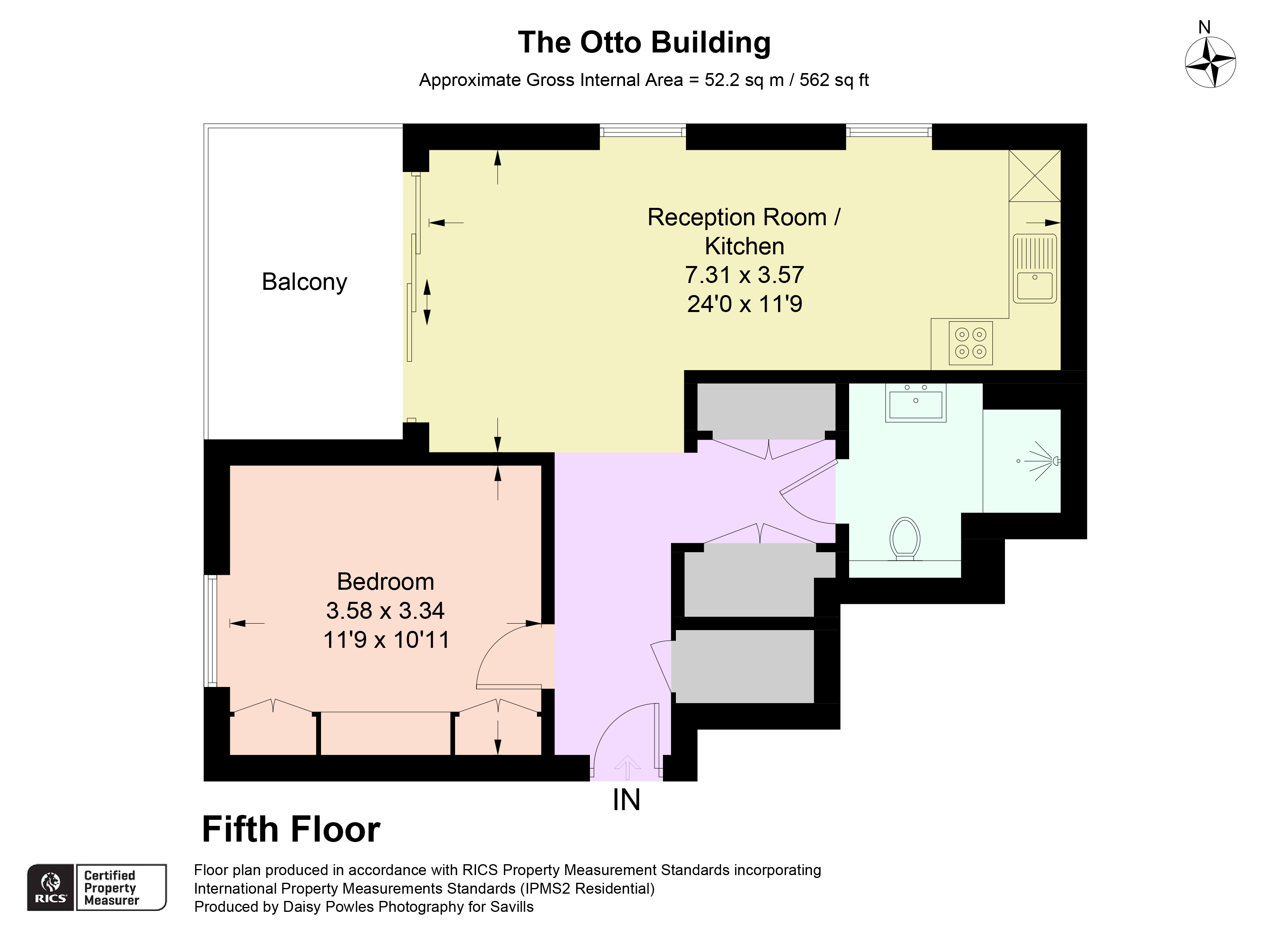 Otto Buildings, London floorplan