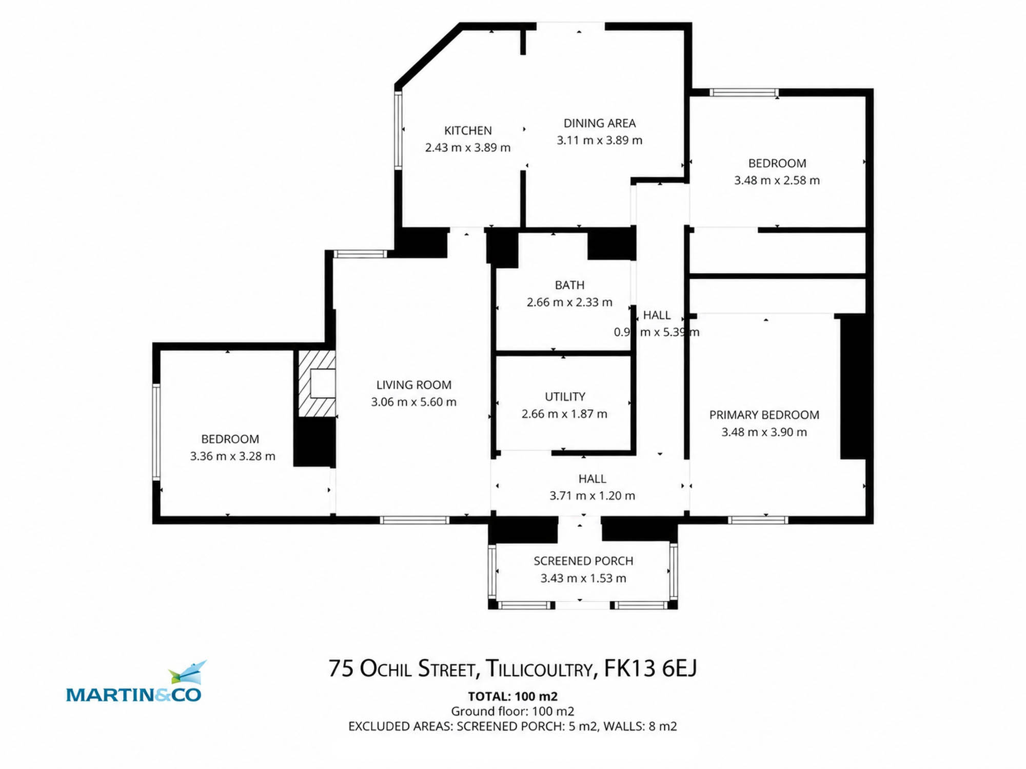 75, Ochil Street, Clackmannanshire, Clackmannanshire floorplan