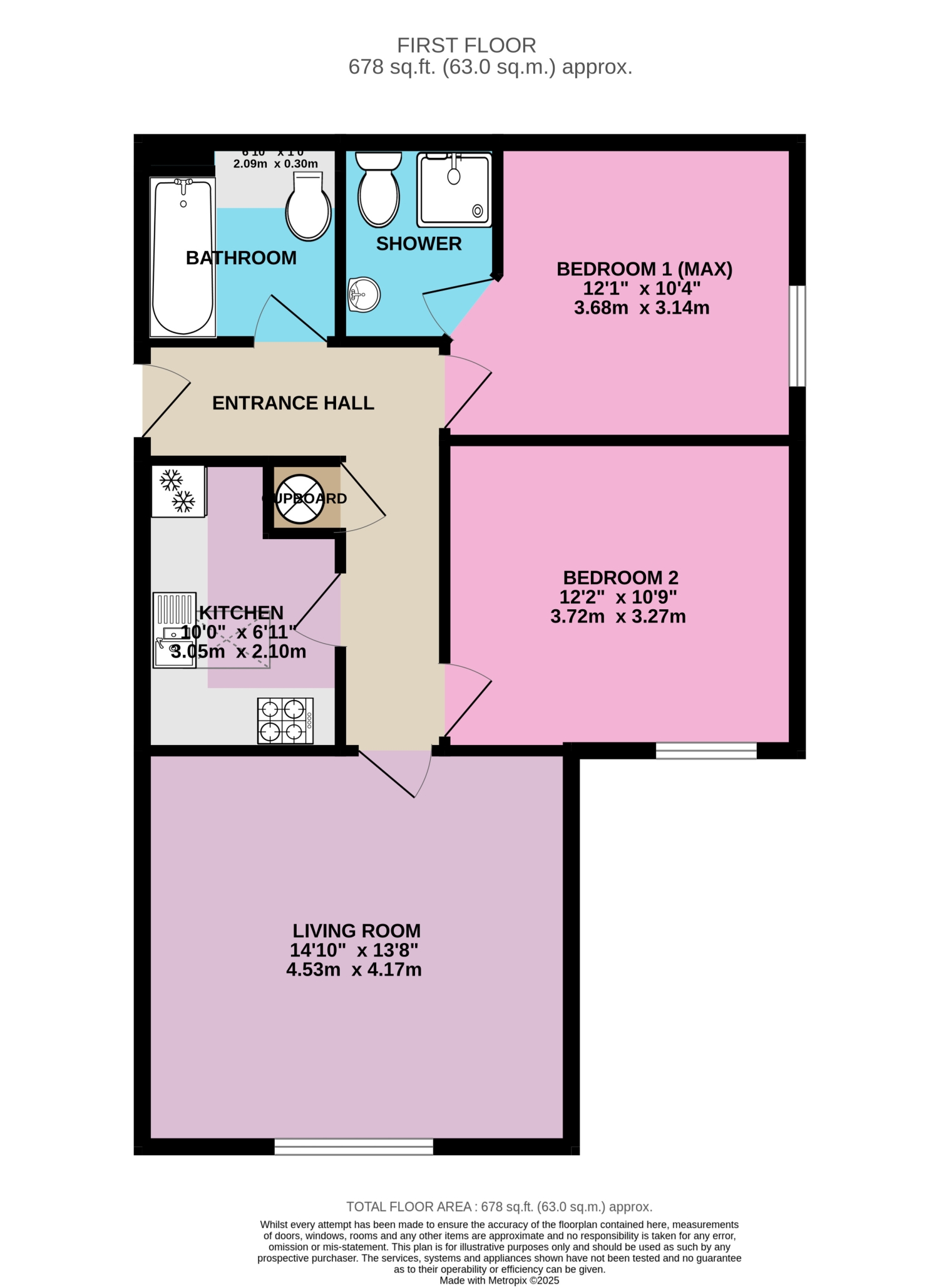 3, Fosse Lodge, Reigate floorplan