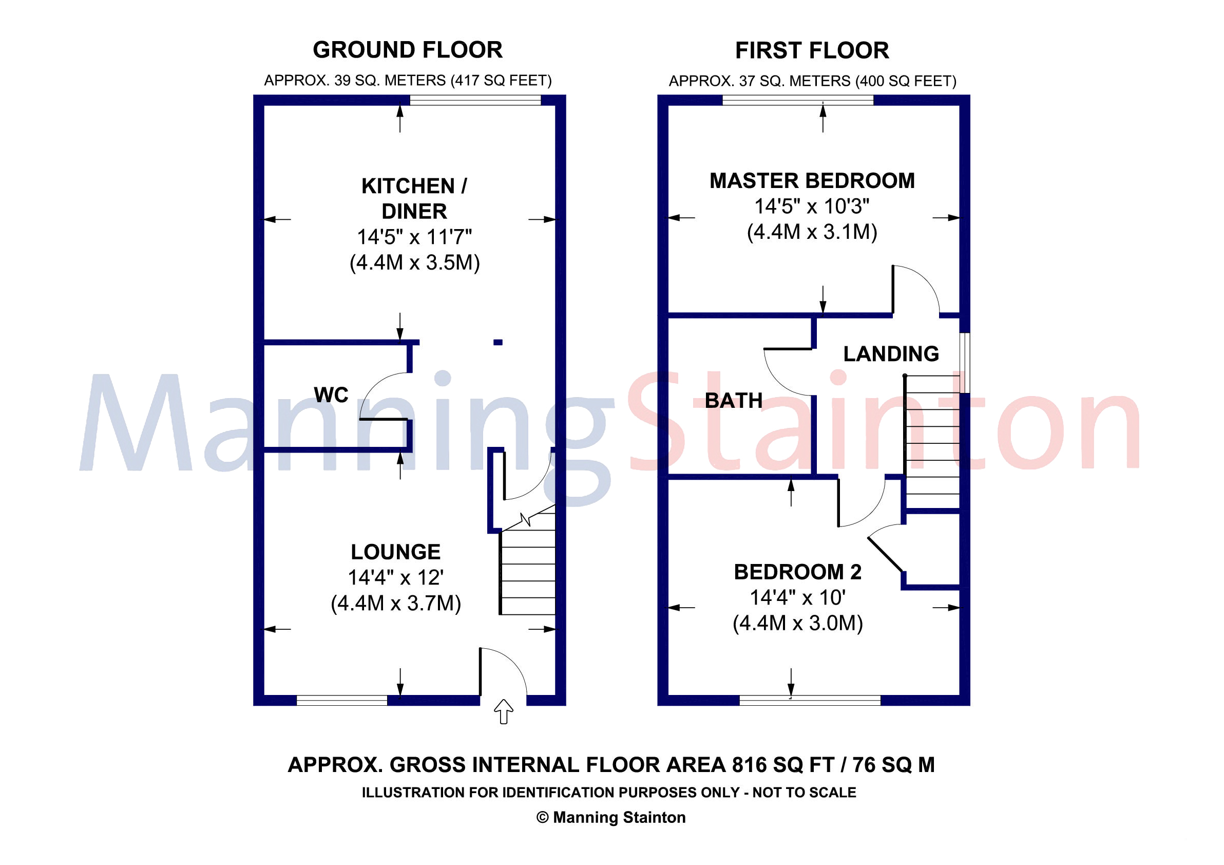 41, Meadow Drive, Leeds floorplan