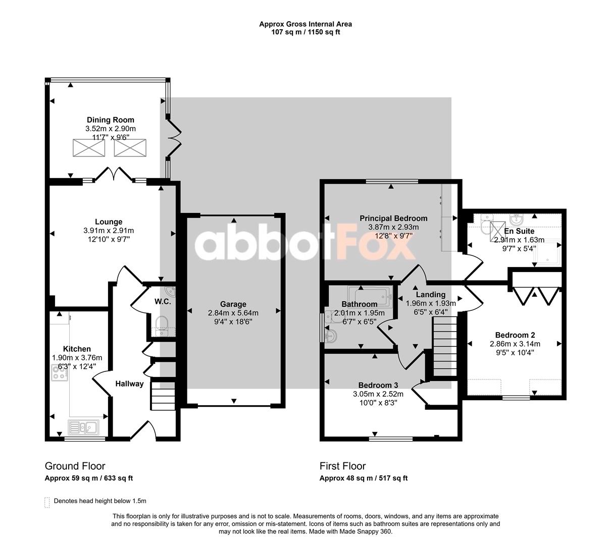 13, Stirling Road, Norwich floorplan