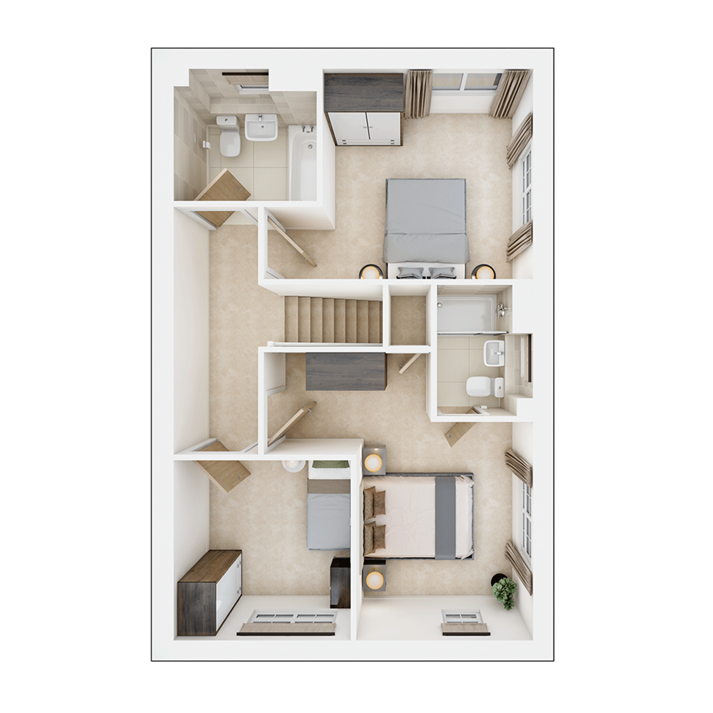 The Aynesdale - Plot 24, Tower Woods At Benthall Grange, Buildwas Road, Ironbridge floorplan