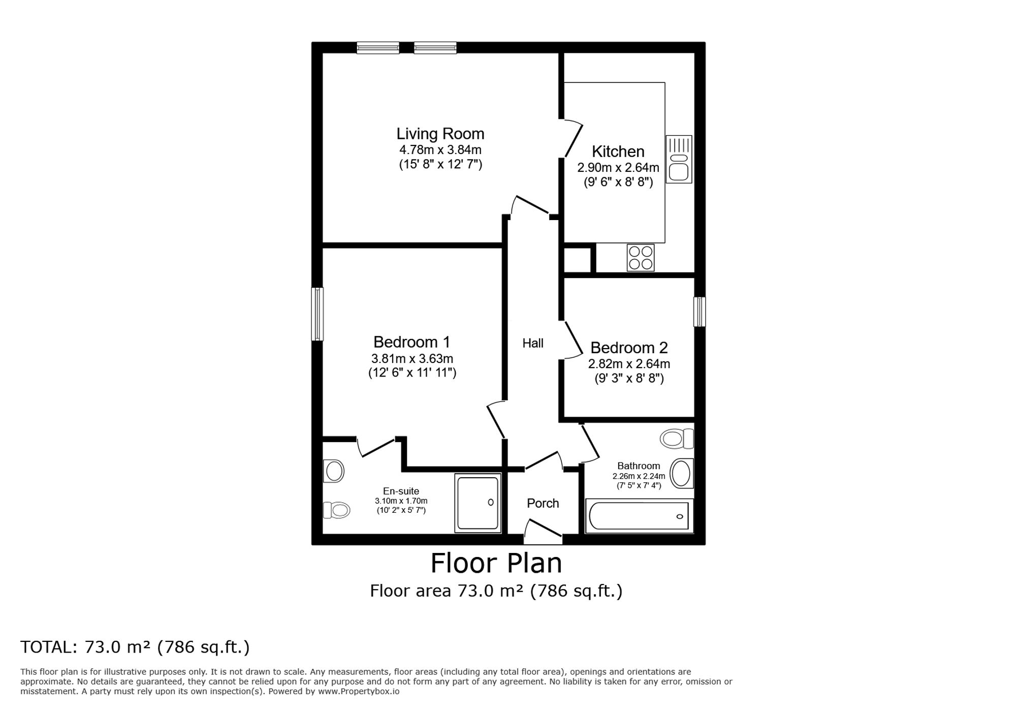 12 Berryfield Gardens, Altrincham floorplan