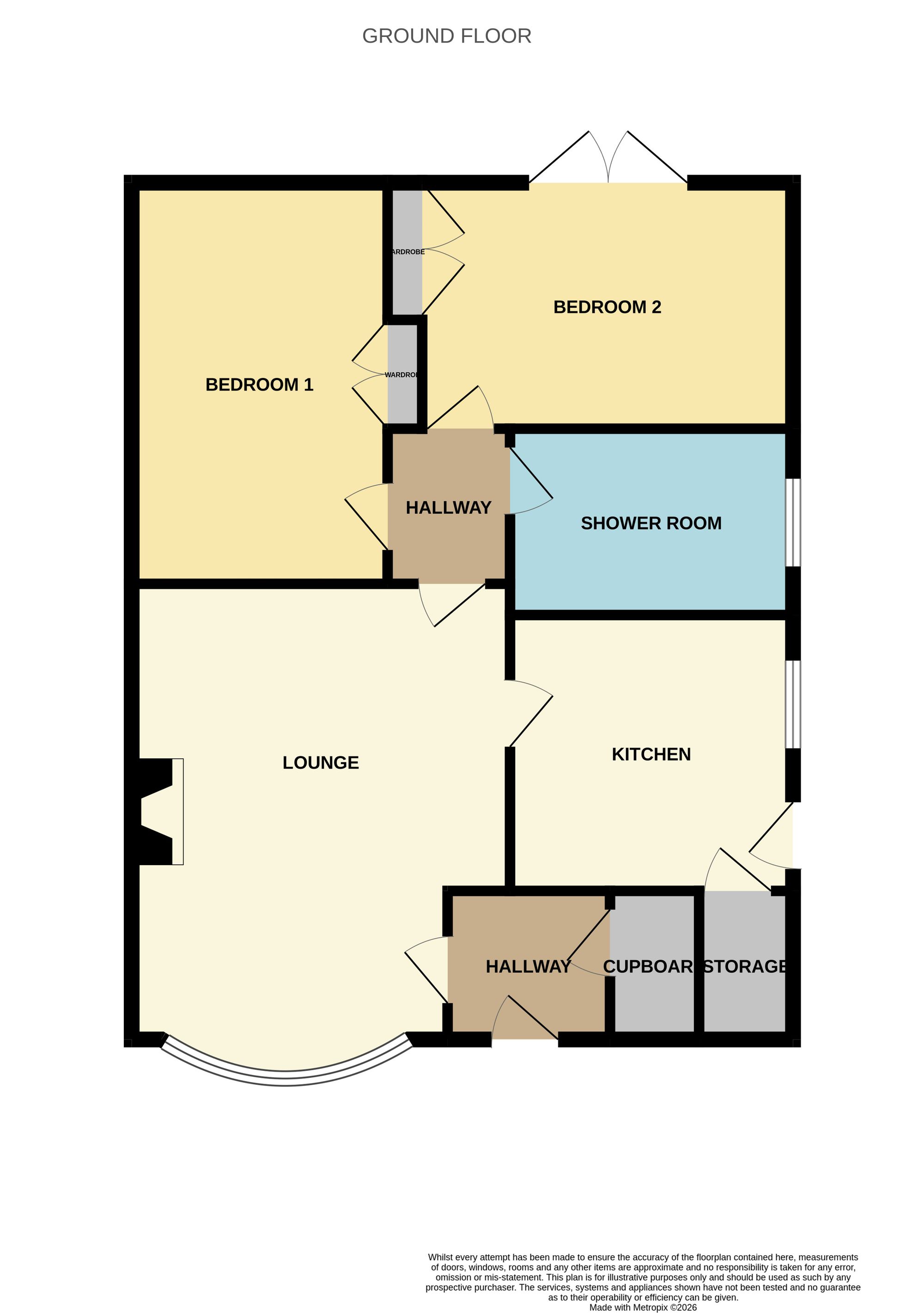 187 Holmrook Road, Carlisle floorplan
