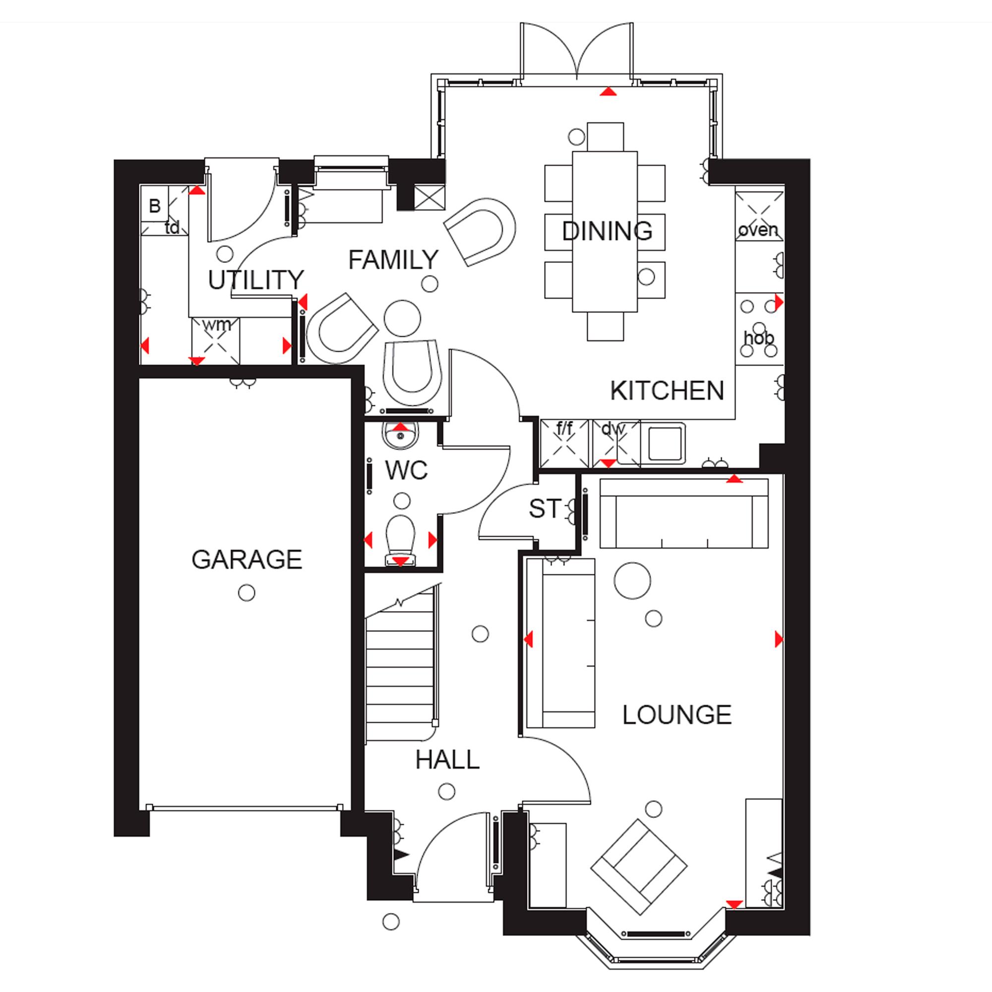 4 Bedrooms Detached house for sale in 