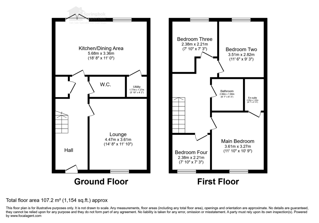 1, Whitworth Close, Brierley Hill floorplan