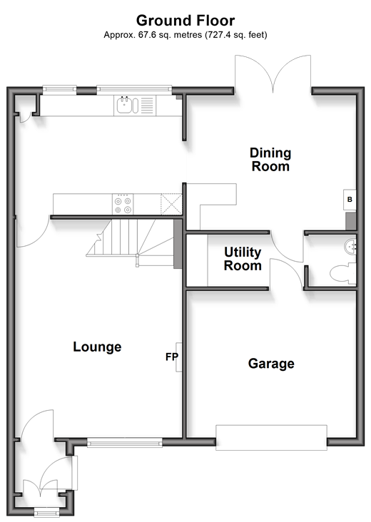 Jeffery Close Staplehurst, Tonbridge floorplan