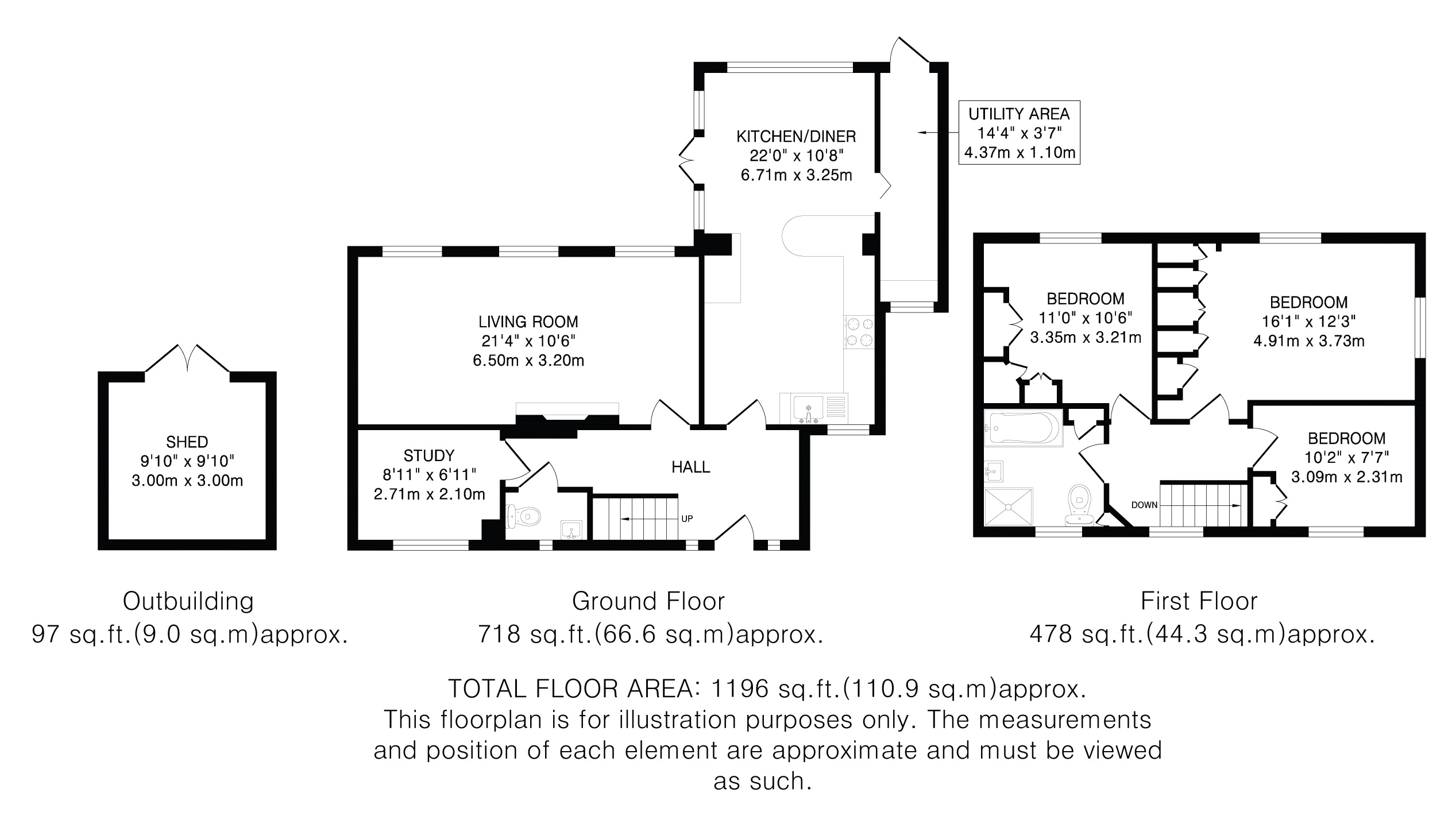 22, Whitethorn, Hertfordshire floorplan