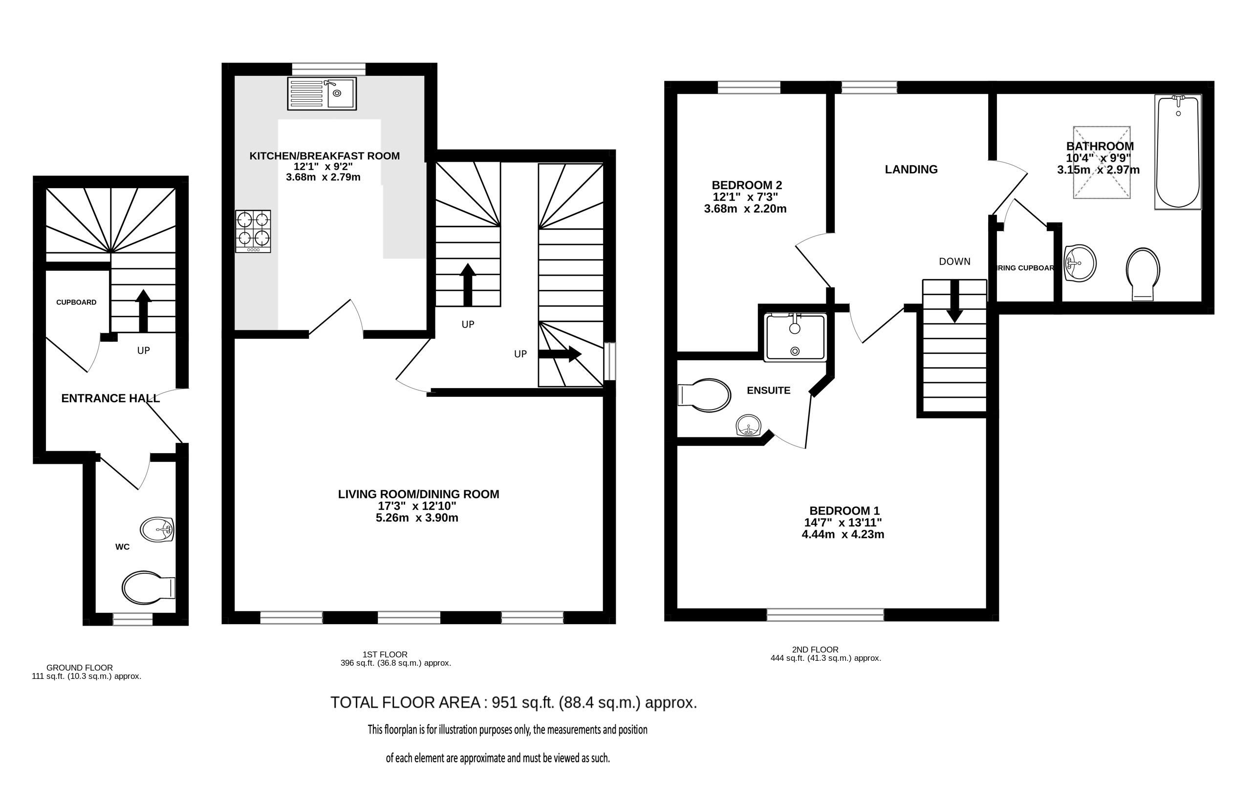 Milton Road, Hertfordshire floorplan
