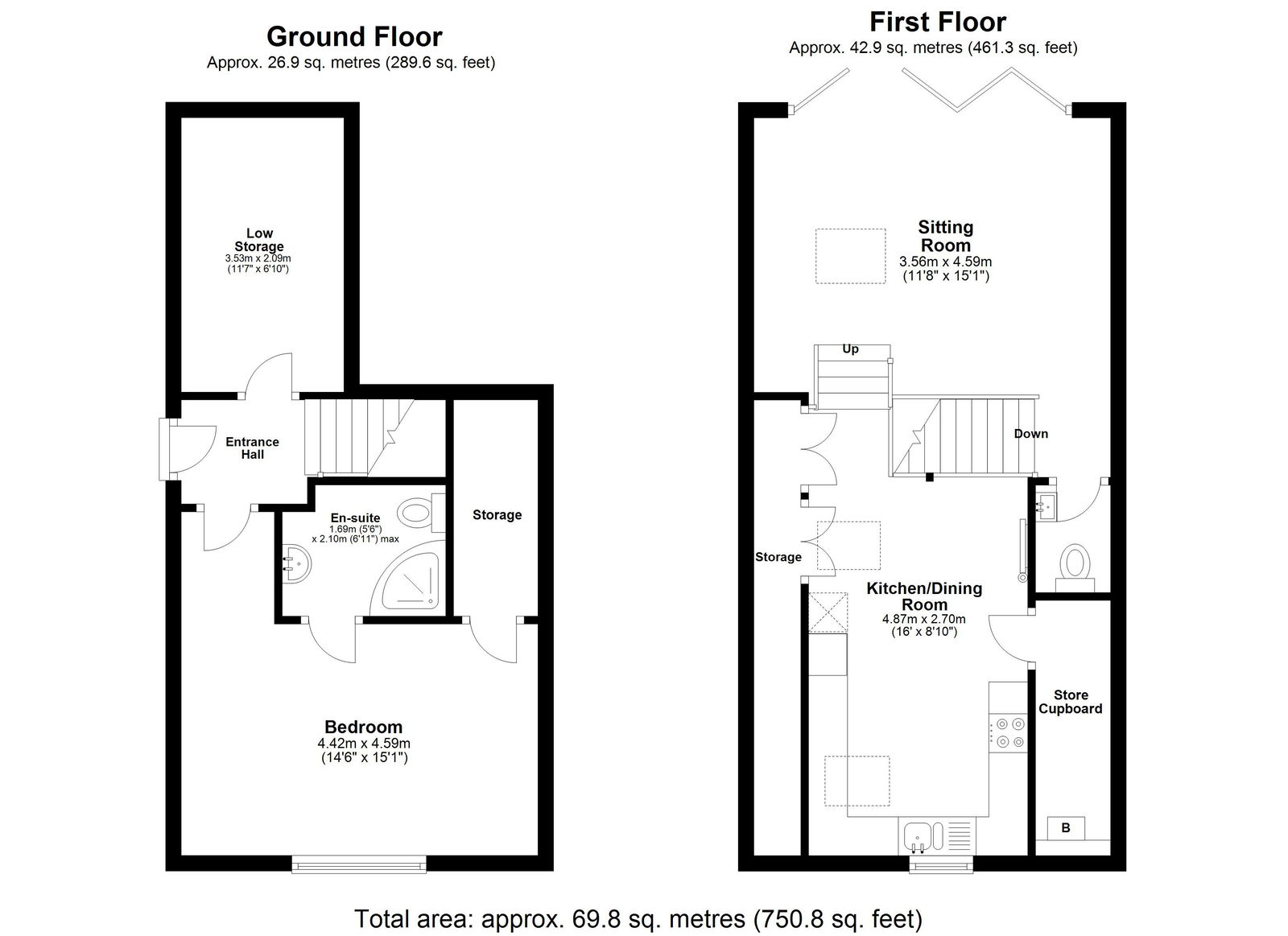 15, Bath Road, Tetbury floorplan