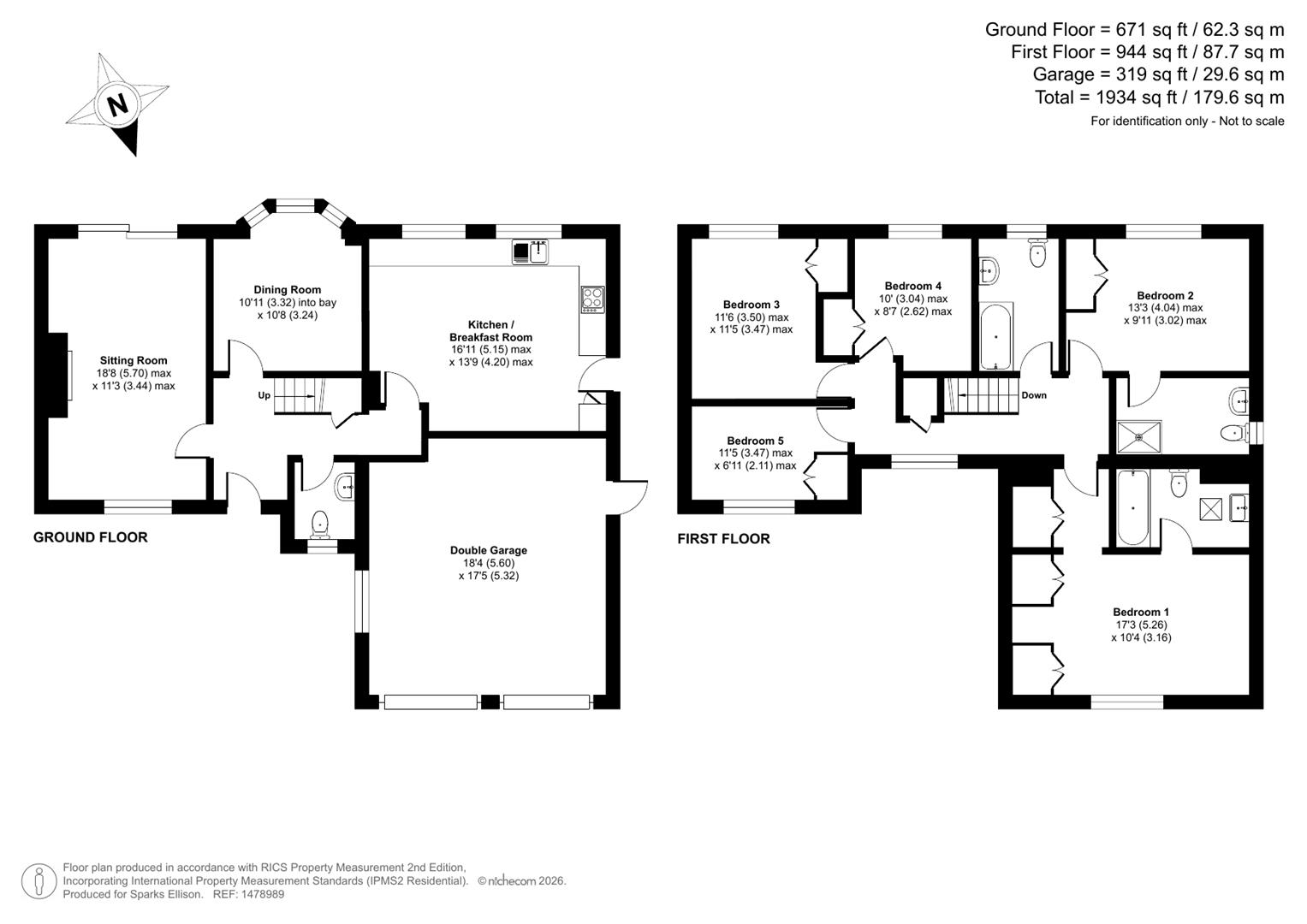 4, Guildford Drive, Chandler's Ford floorplan