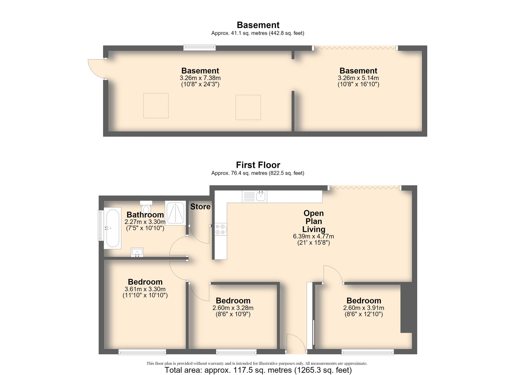 39 Kirkcroft Lane, Sheffield floorplan