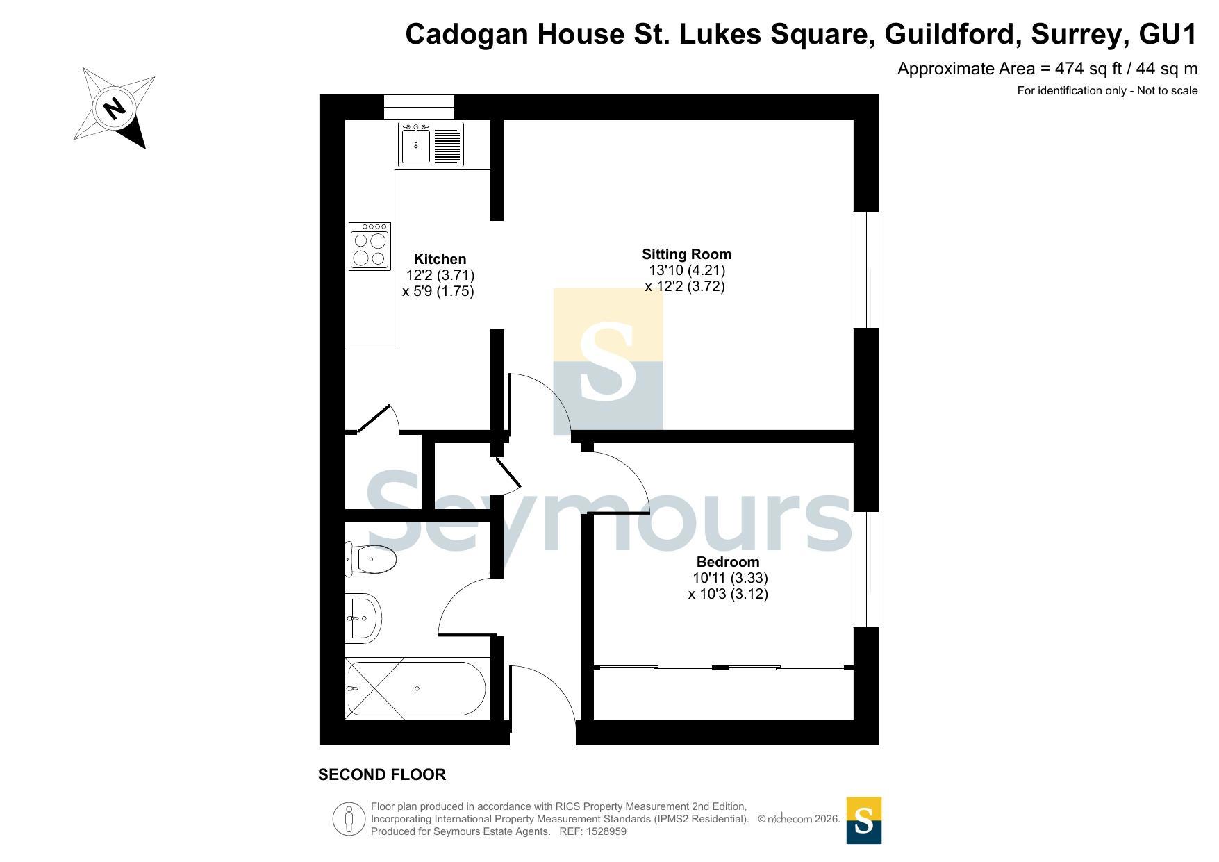 St. Lukes Square, Surrey floorplan