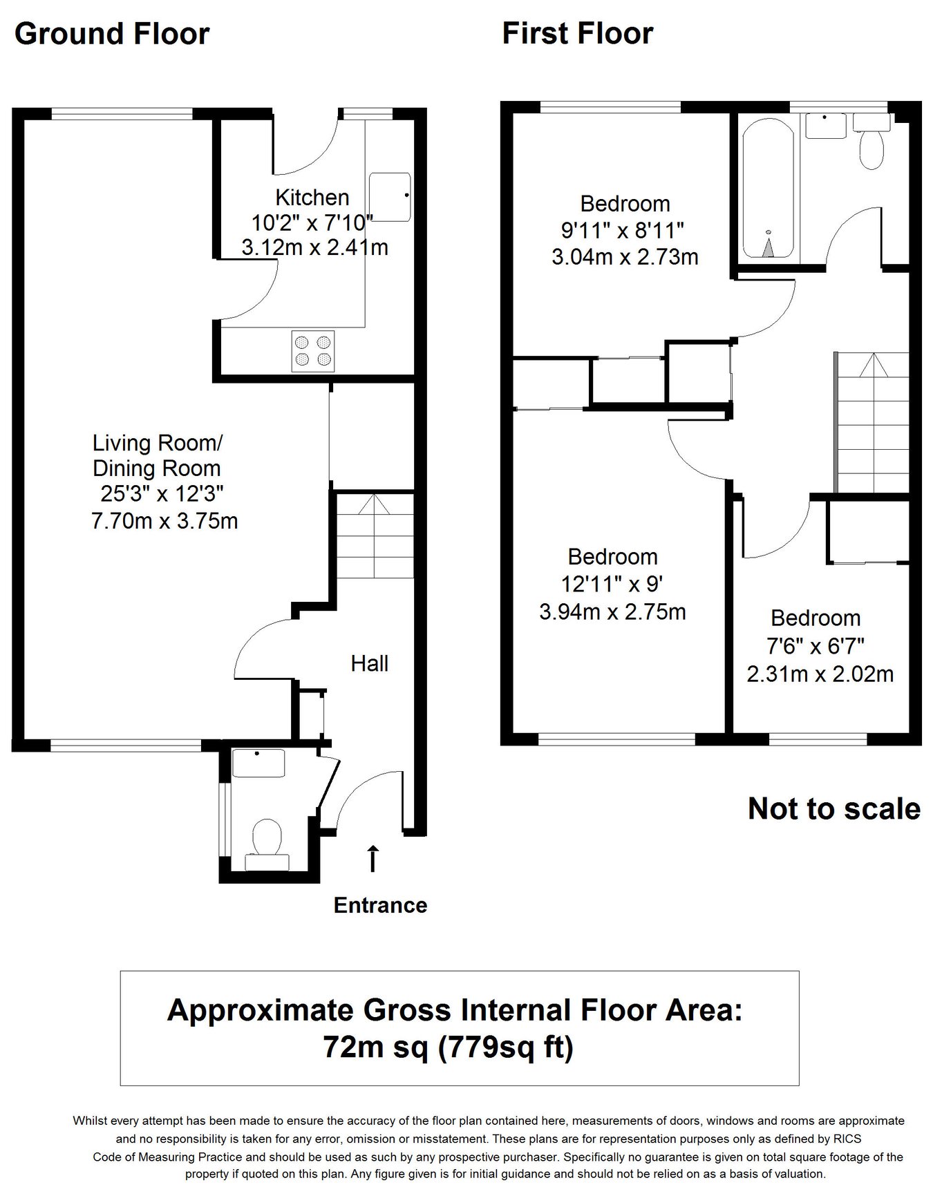 5, Willowhayne Drive, Walton-on-Thames floorplan
