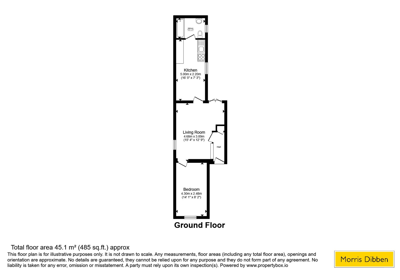 106a, Sea Front, Hampshire floorplan