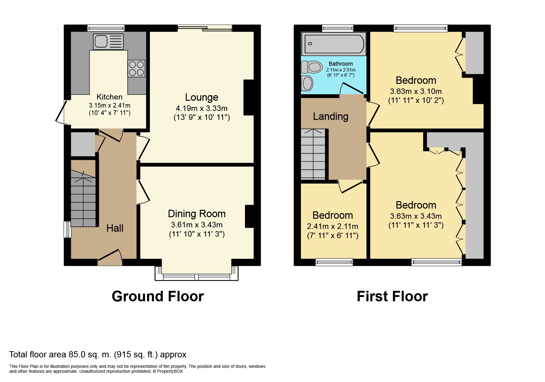3 bed semidetached house for sale in Norcot Road, Tilehurst, Reading