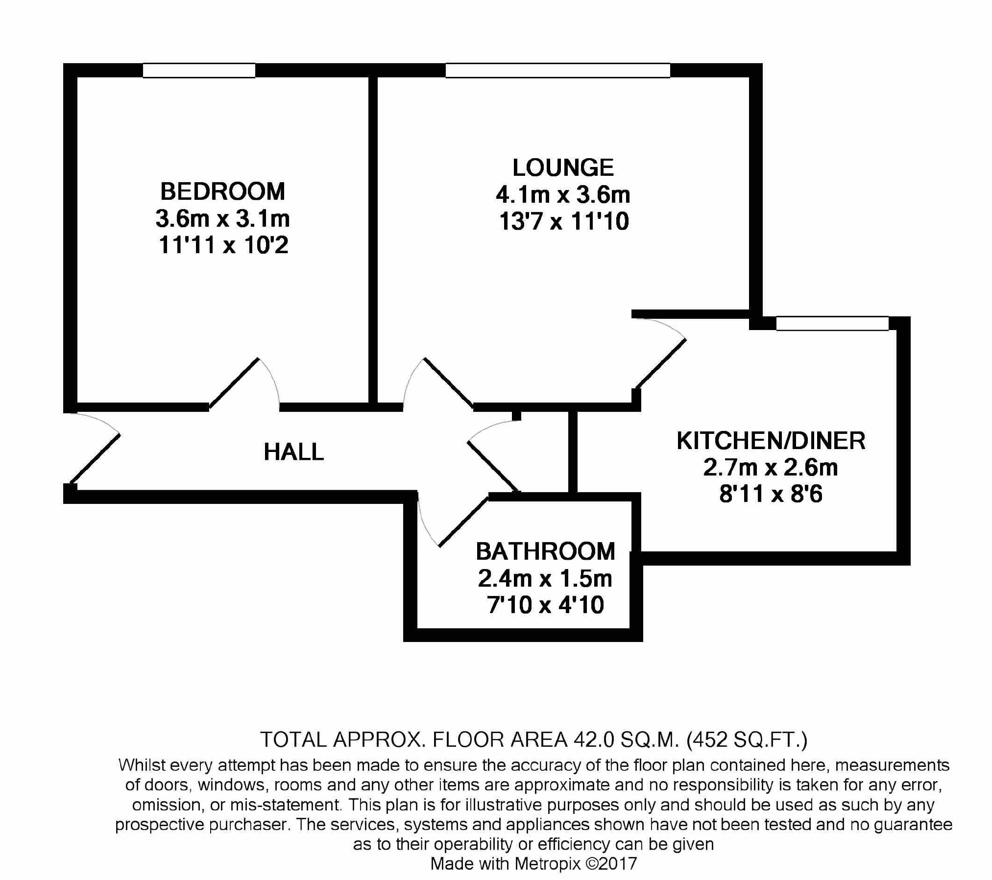 1 Bedrooms Block of flats to rent in Bury New Road, Salford M7