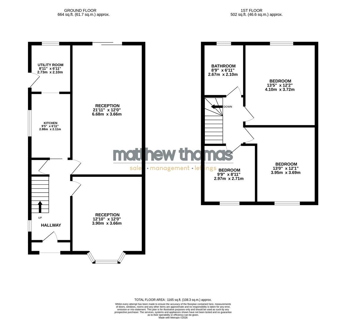 10, Hickton Road, Alfreton floorplan