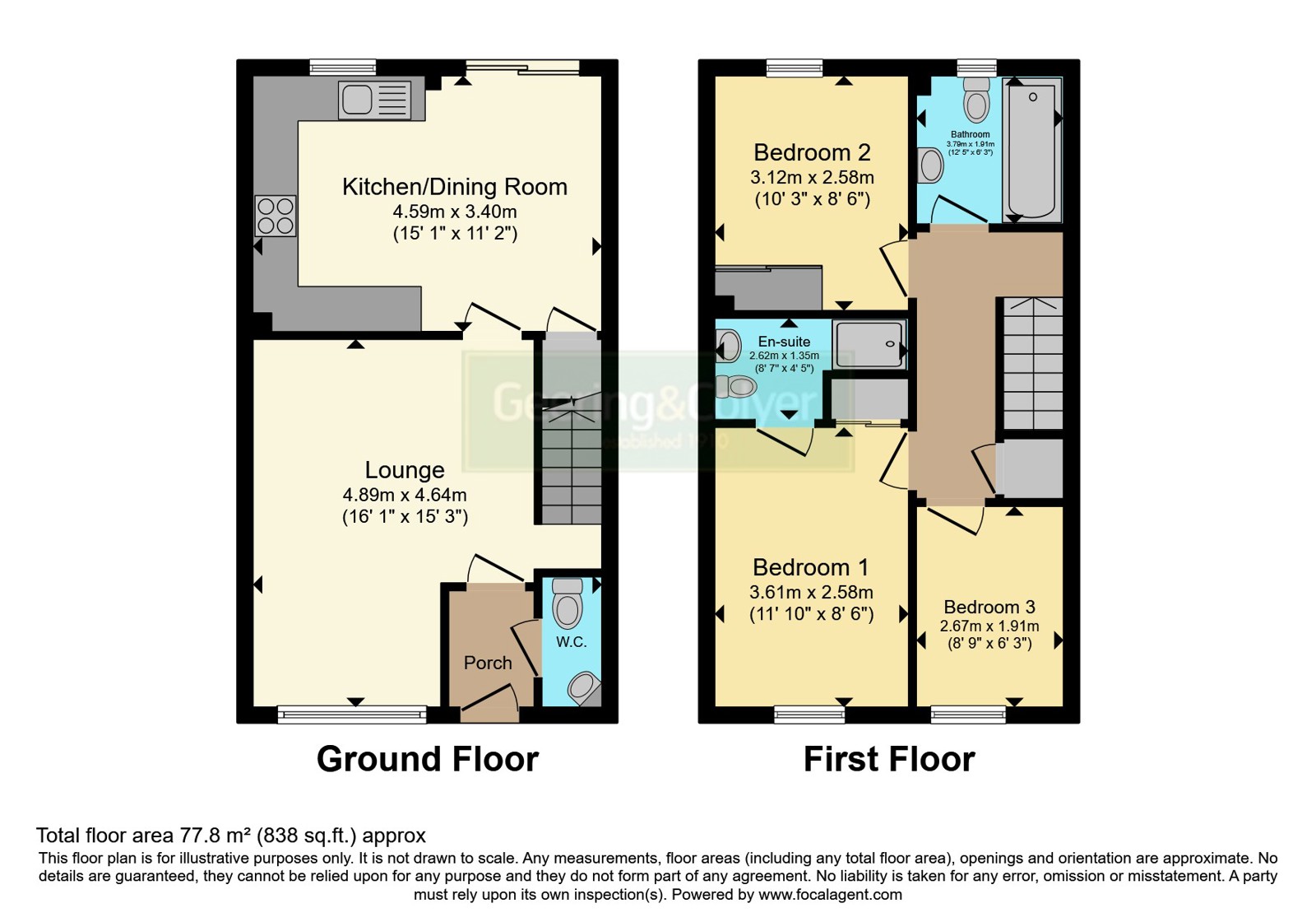 9, Robin Rise, Dover floorplan