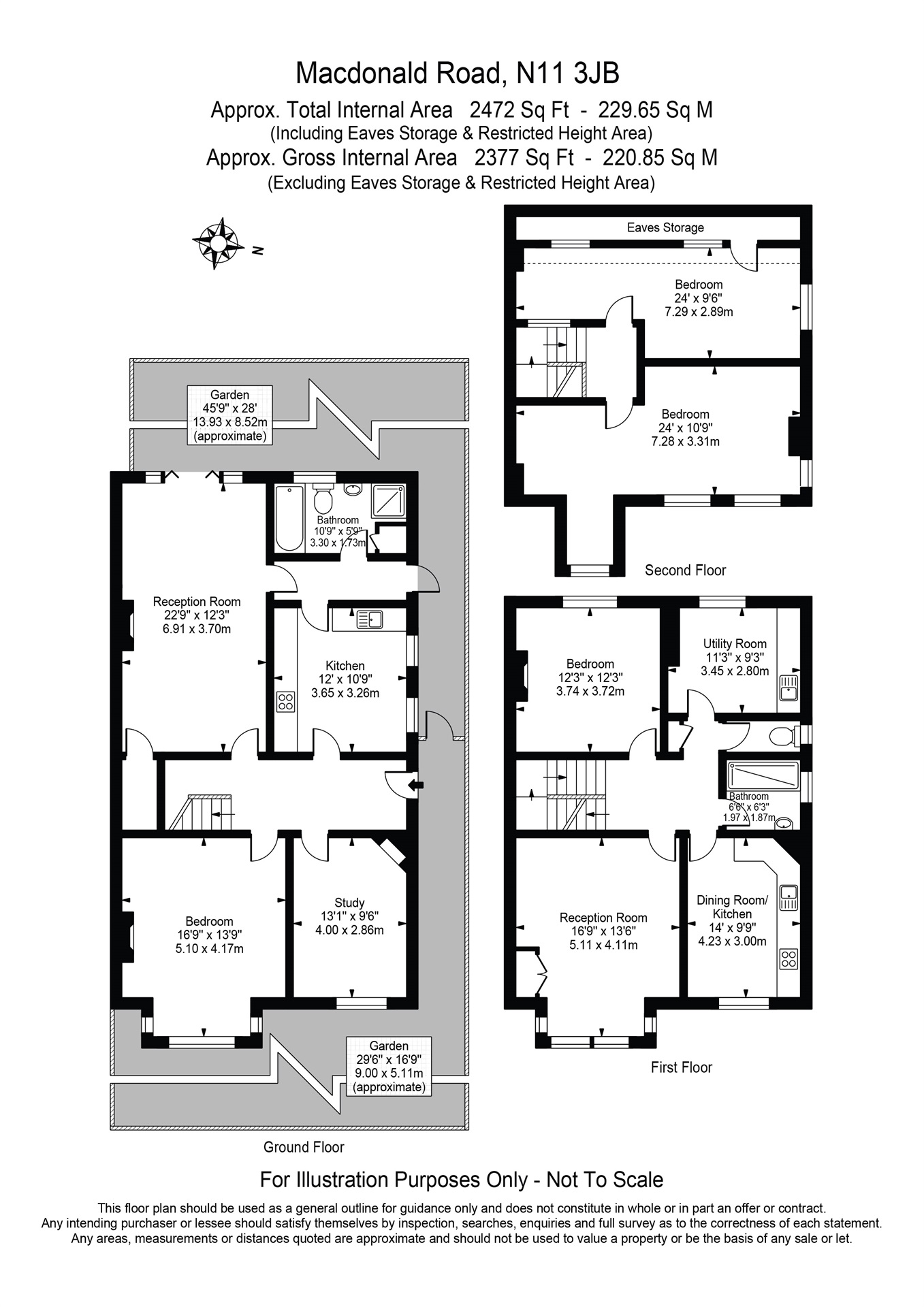 6, Macdonald Road, London floorplan