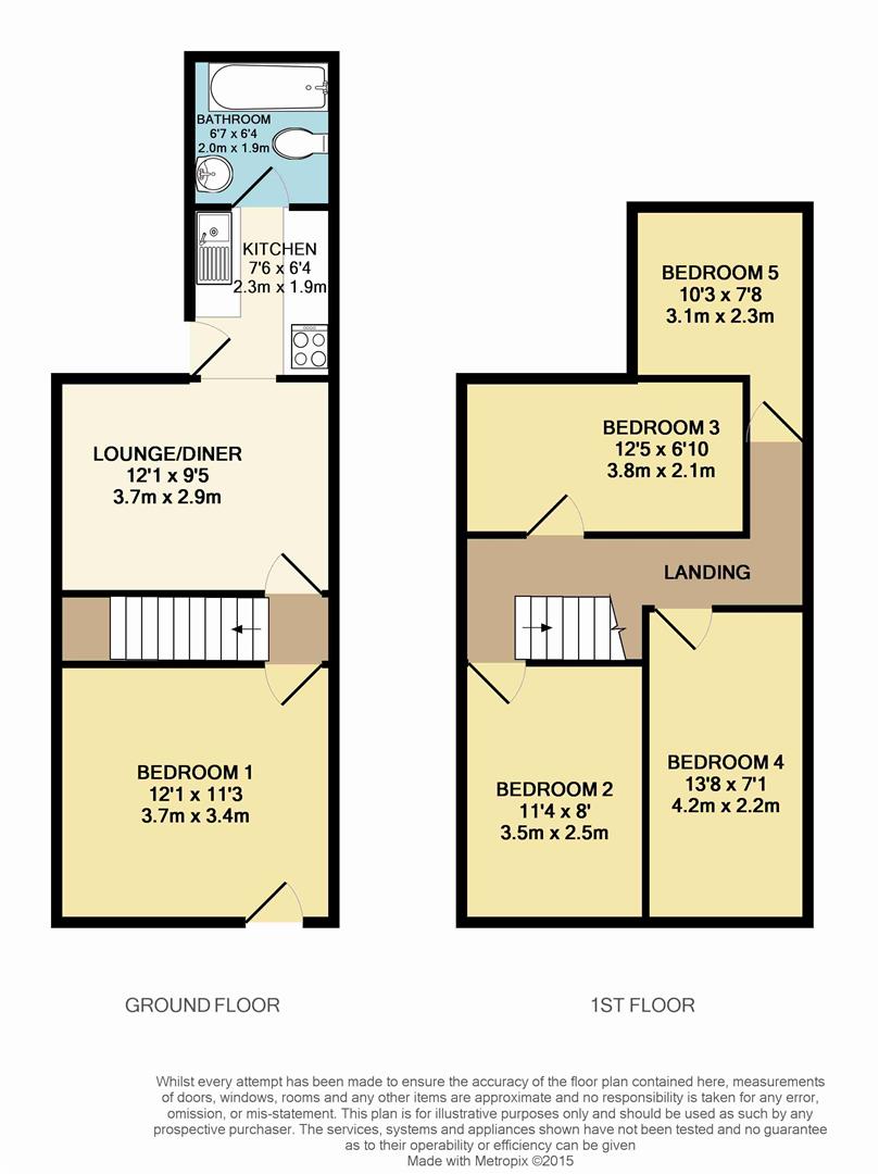 Leicester Street, Norwich floorplan