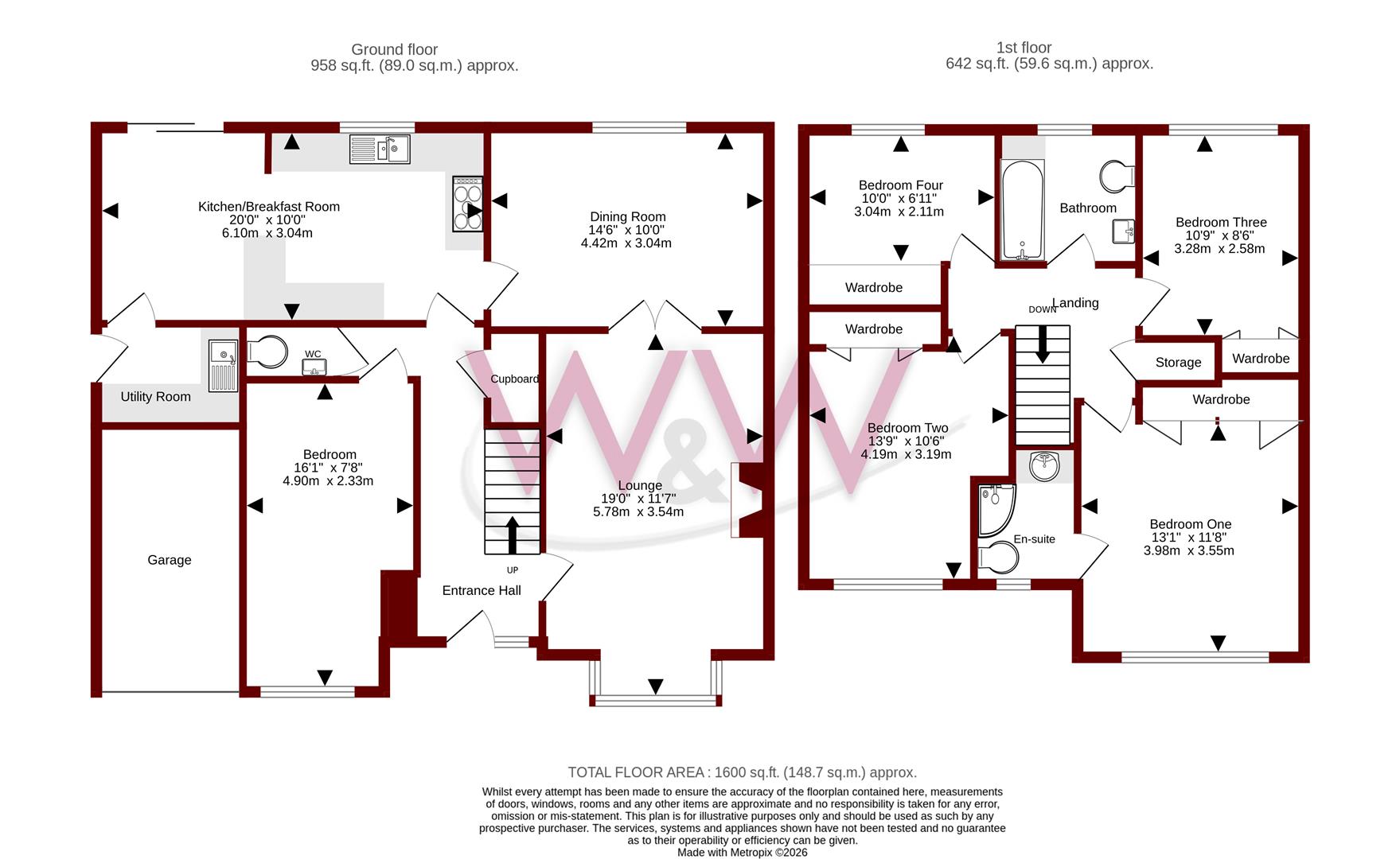 8, Fyfield Close, Fareham floorplan
