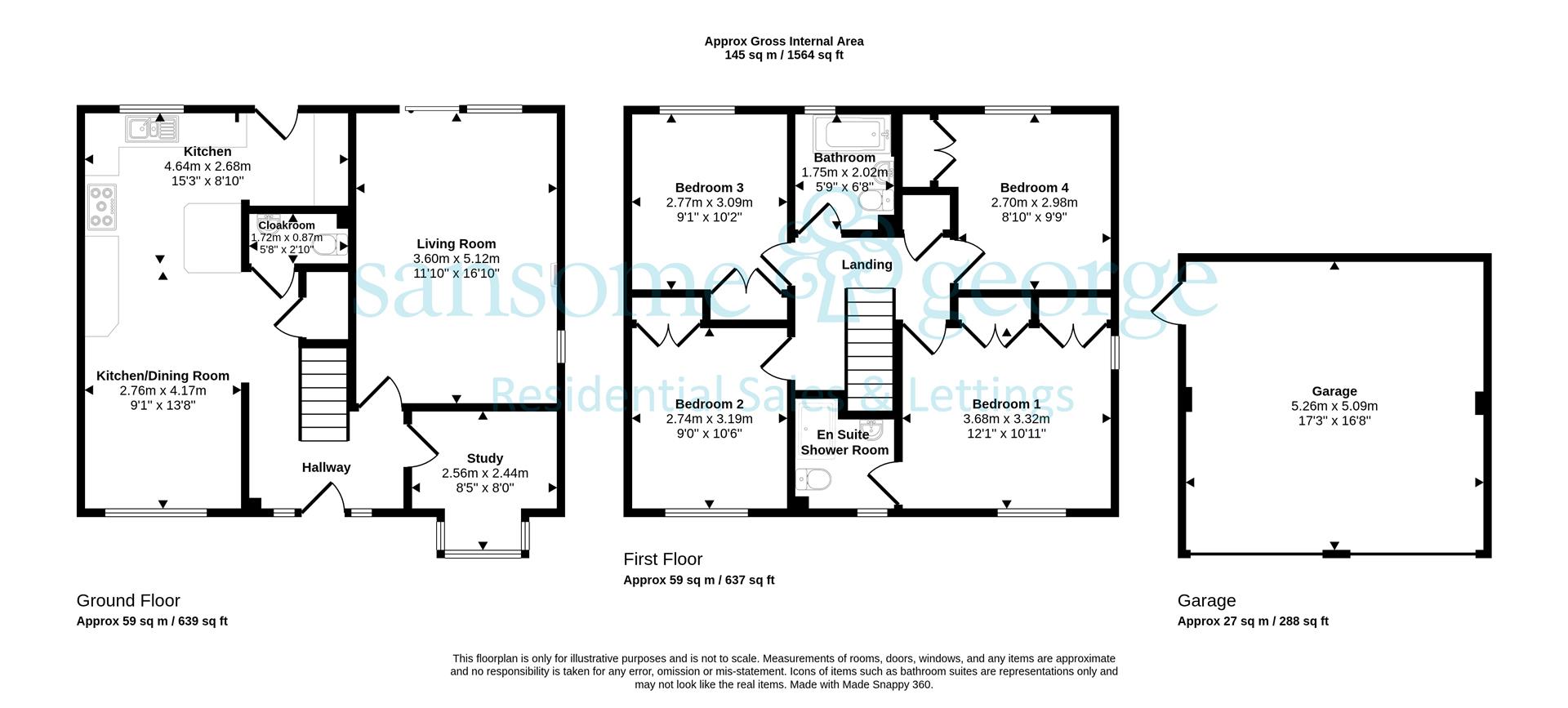 25, The Sadlers, Reading floorplan