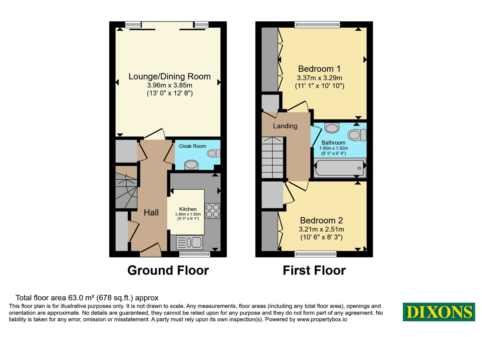 44, Greenway Road, West Midlands floorplan